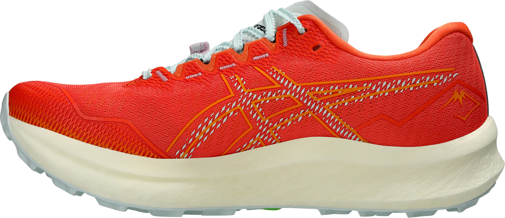 Asics FujiSpeed 3 Mens Trail Running Shoes - Red - Image 3