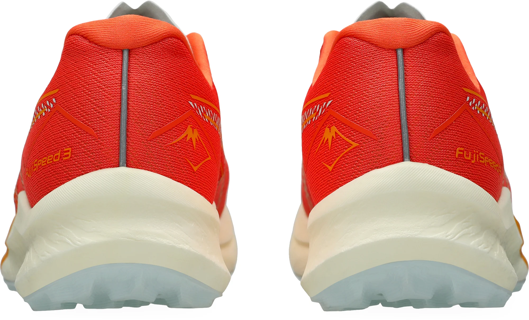 Asics FujiSpeed 3 Mens Trail Running Shoes - Red - Image 7