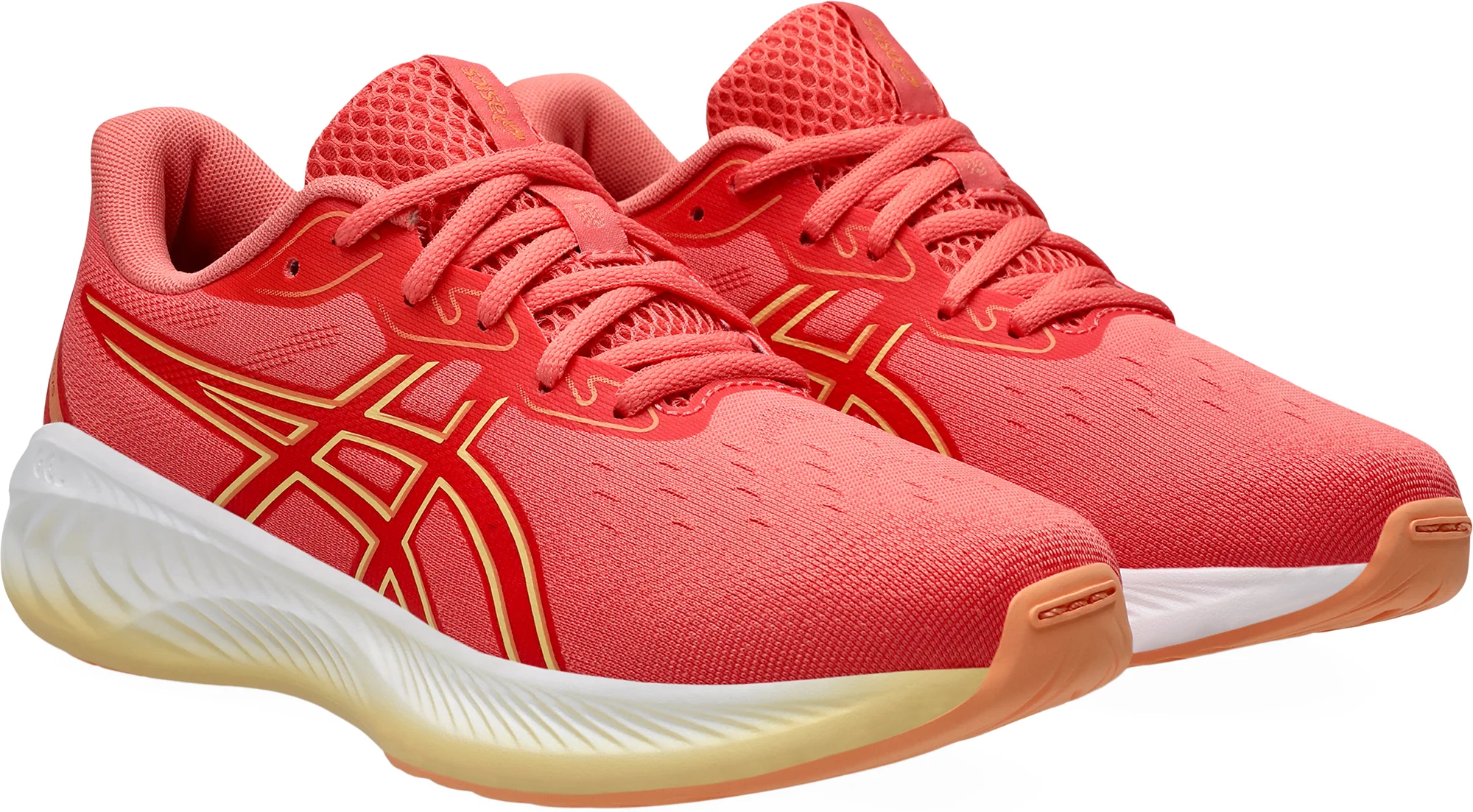 Asics Gel Cumulus 26 GS Junior Running Shoes - Orange - Image 6