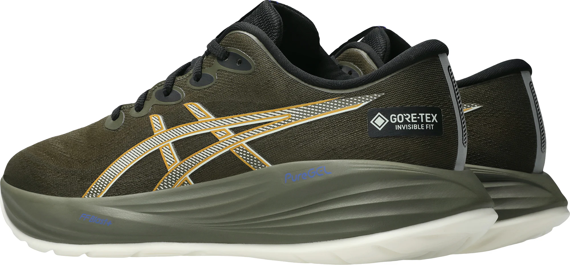 Asics Gel Cumulus 27 GORE-TEX Mens Running Shoes - Green - Image 5