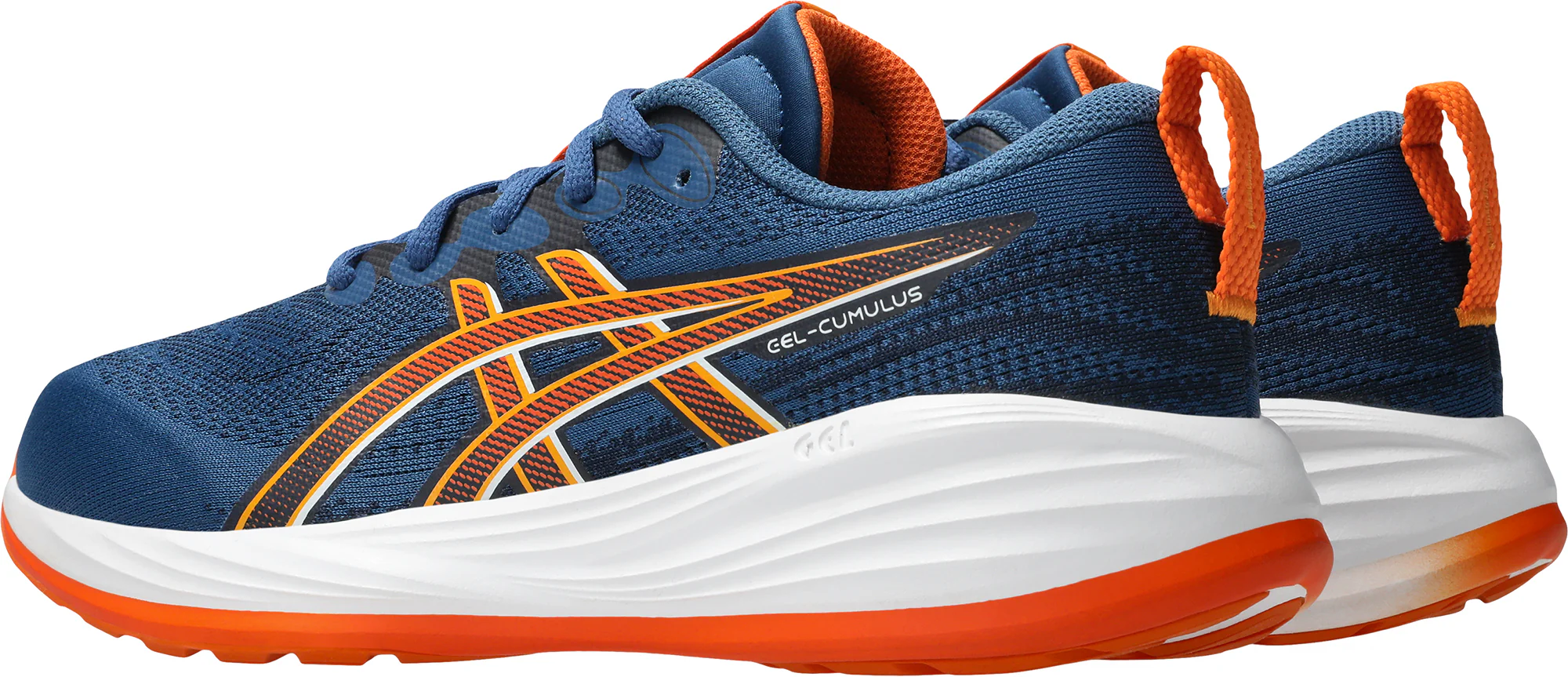 Asics Gel Cumulus 27 GS Junior Running Shoes - Blue - Image 5