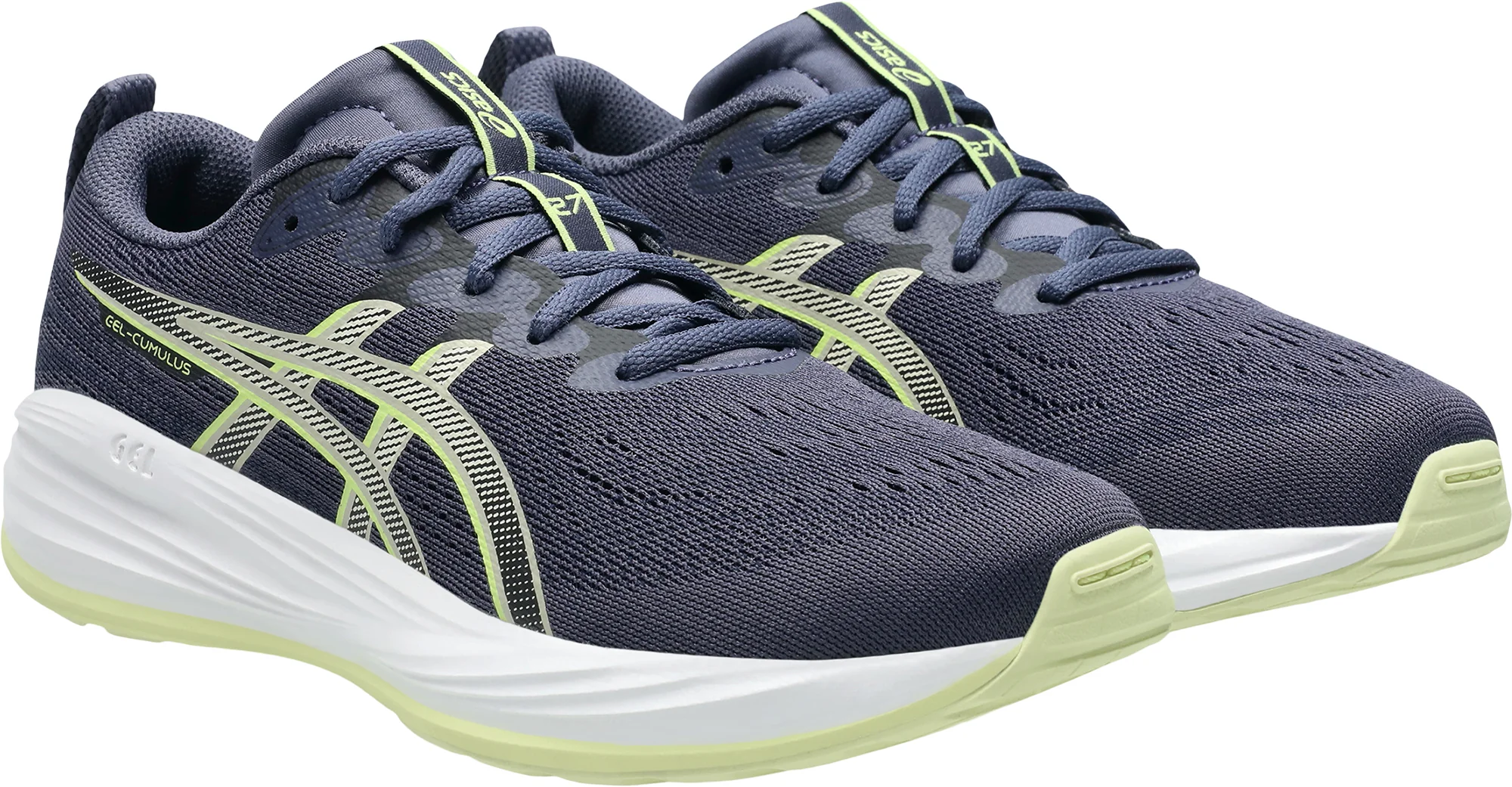 Asics Gel Cumulus 27 GS Junior Running Shoes - Grey - Image 6