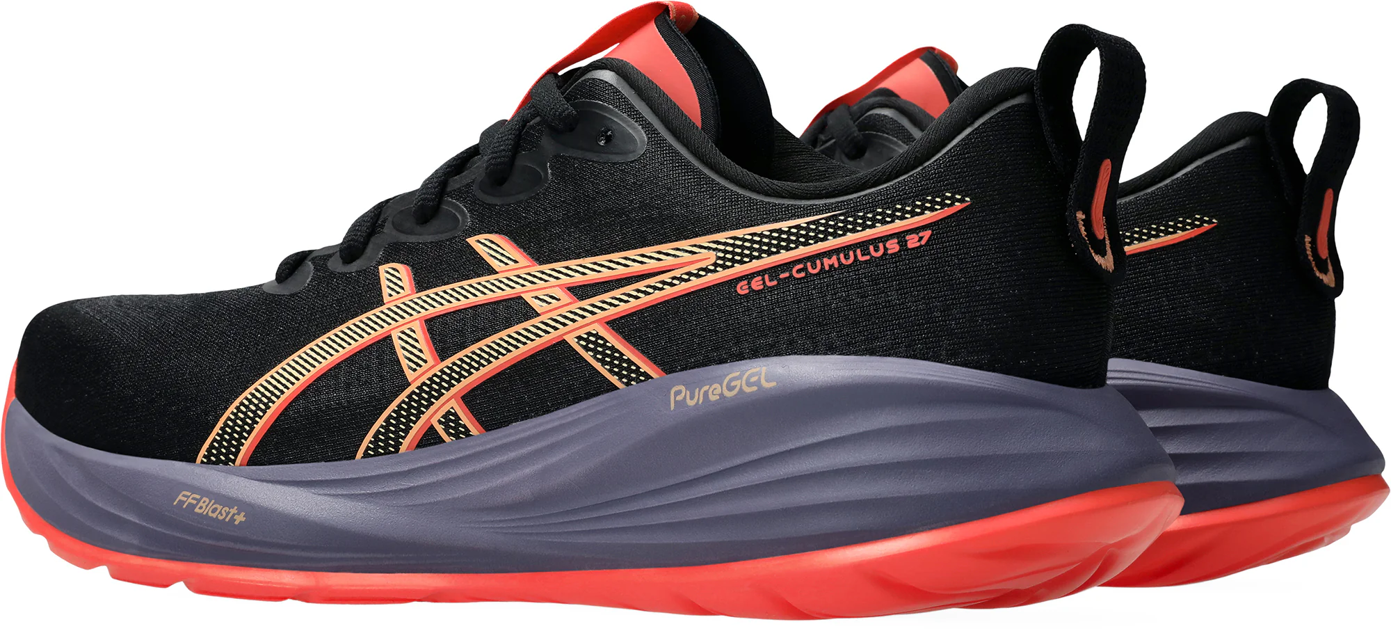 Asics Gel Cumulus 27 Mens Running Shoes - Black - Image 5