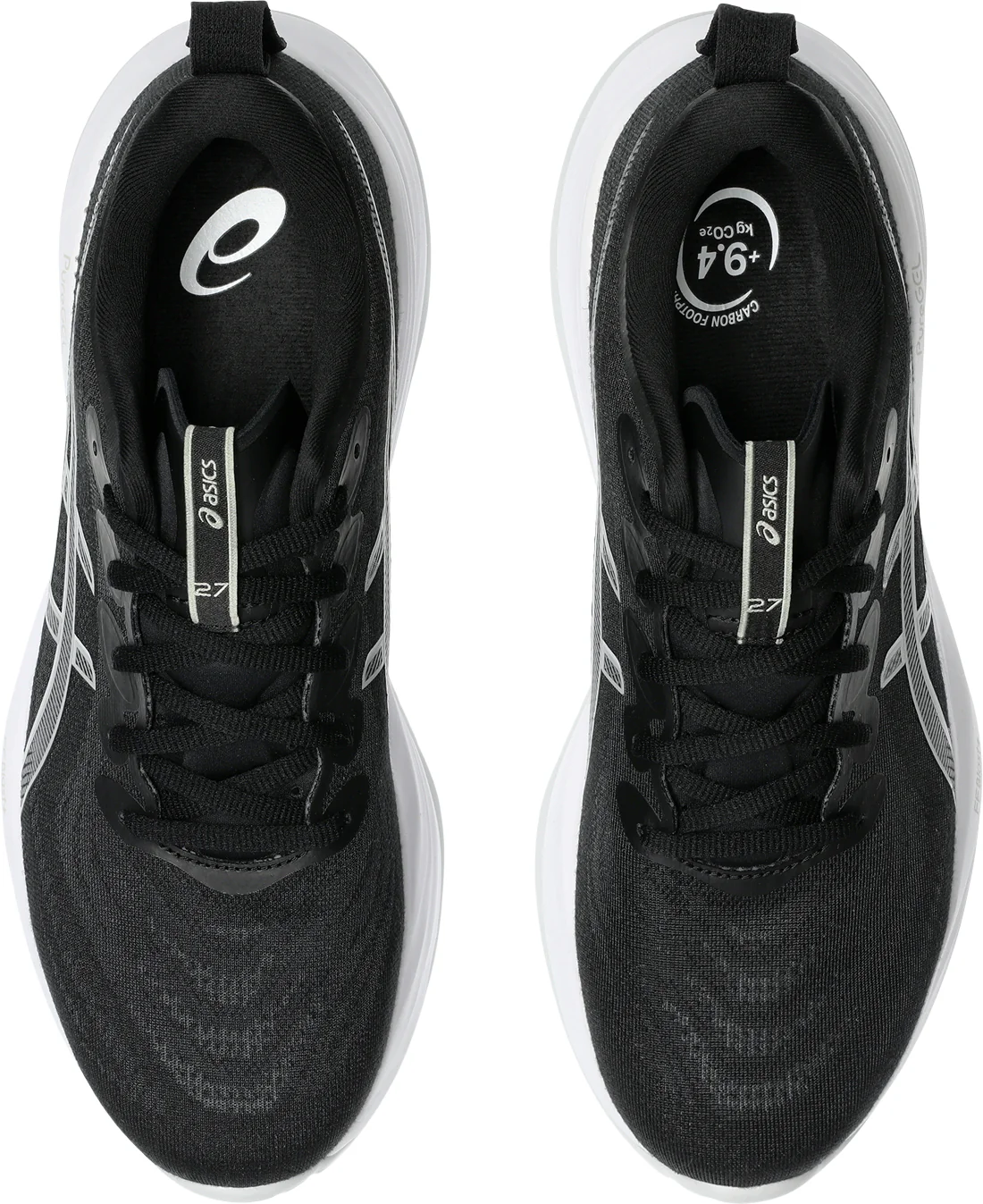 Asics Gel Cumulus 27 Mens Running Shoes - Black - Image 4