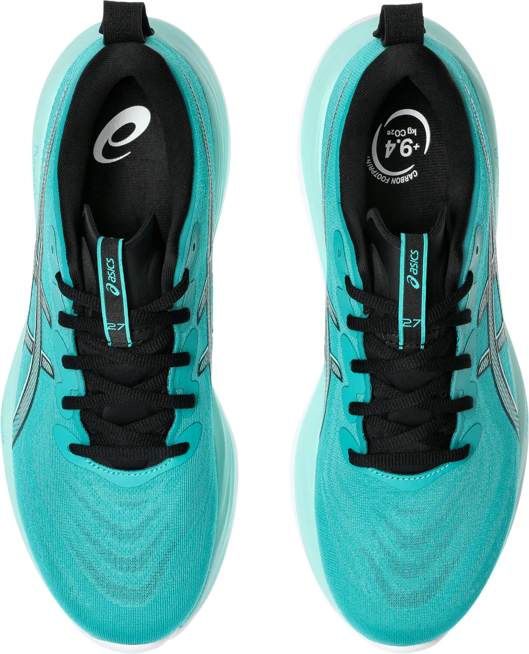 Asics Gel Cumulus 27 Mens Running Shoes - Green - Image 4
