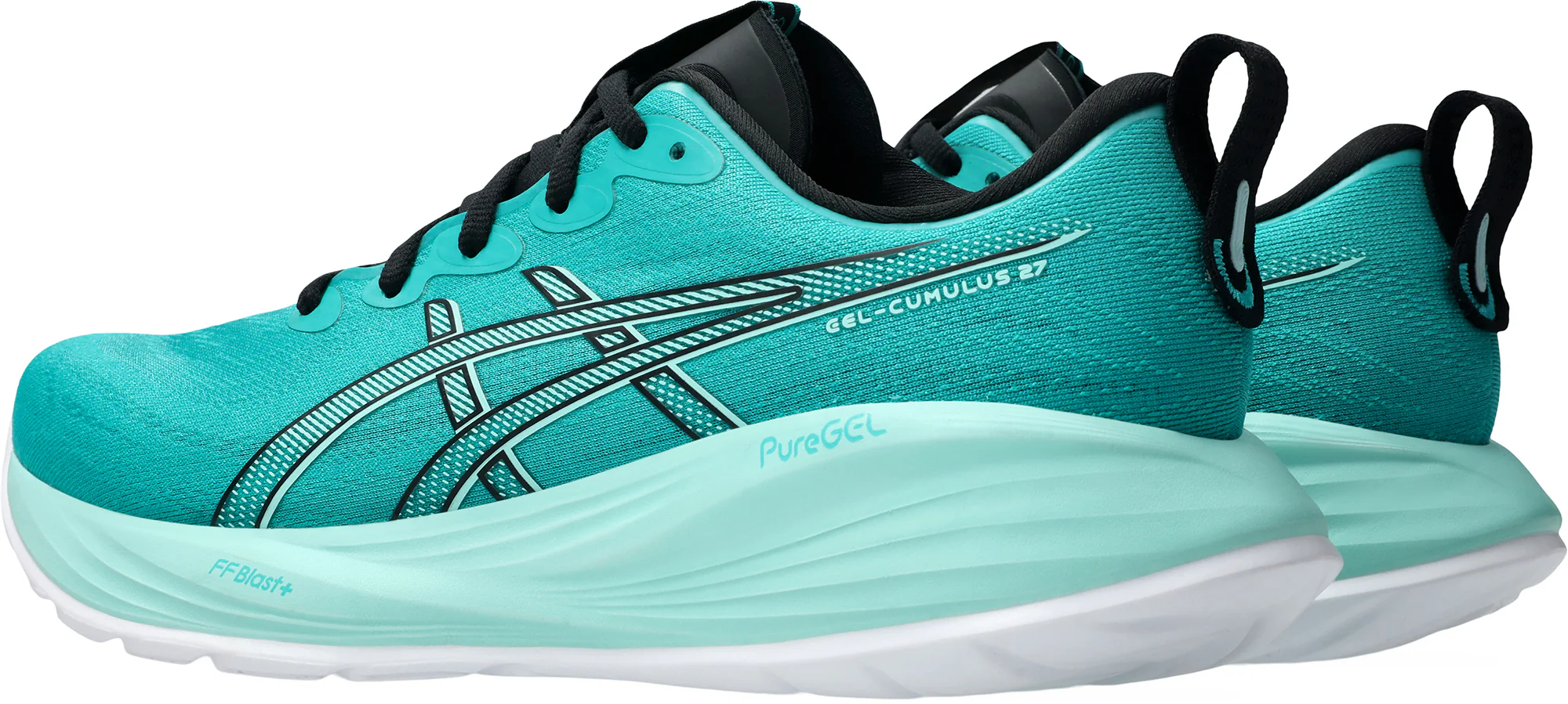 Asics Gel Cumulus 27 Mens Running Shoes - Green - Image 5