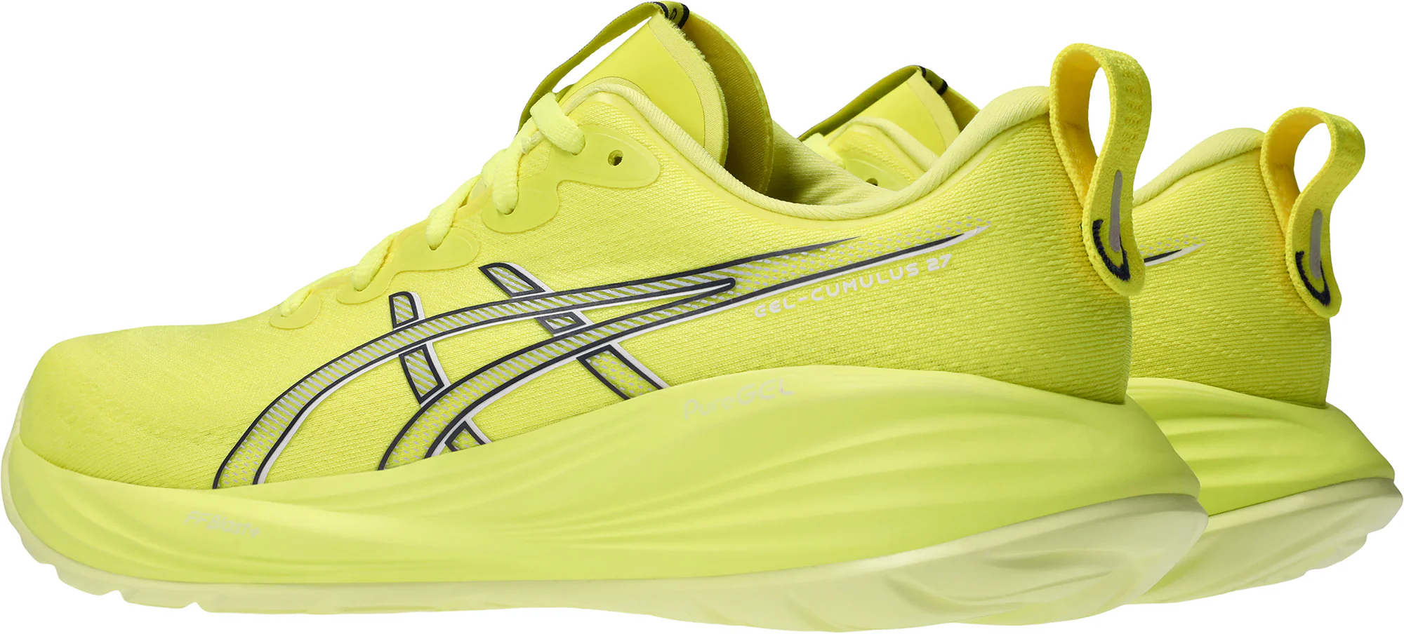 Asics Gel Cumulus 27 Mens Running Shoes - Yellow - Image 5