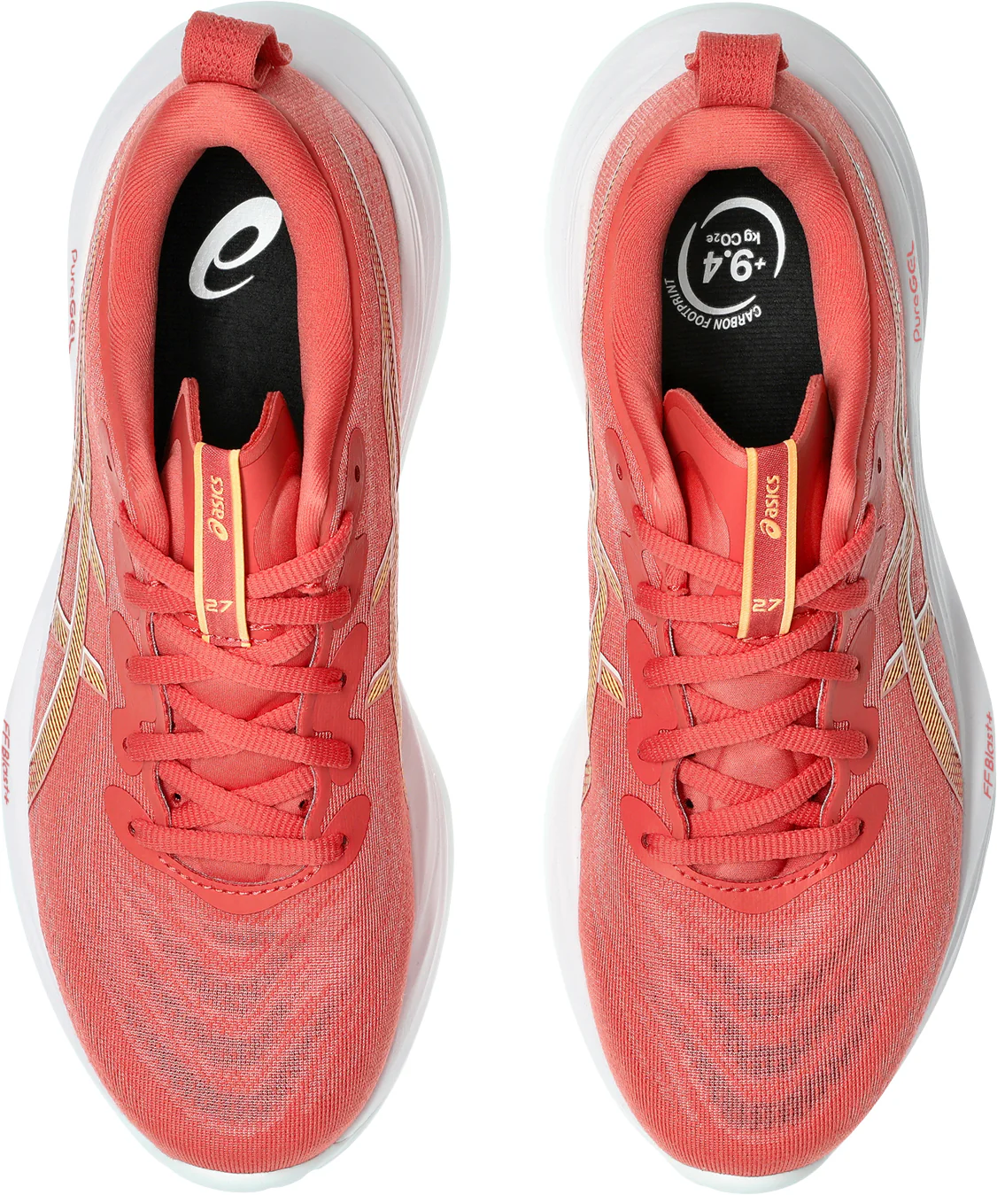 Asics Gel Cumulus 27 Womens Running Shoes - Pink - Image 4