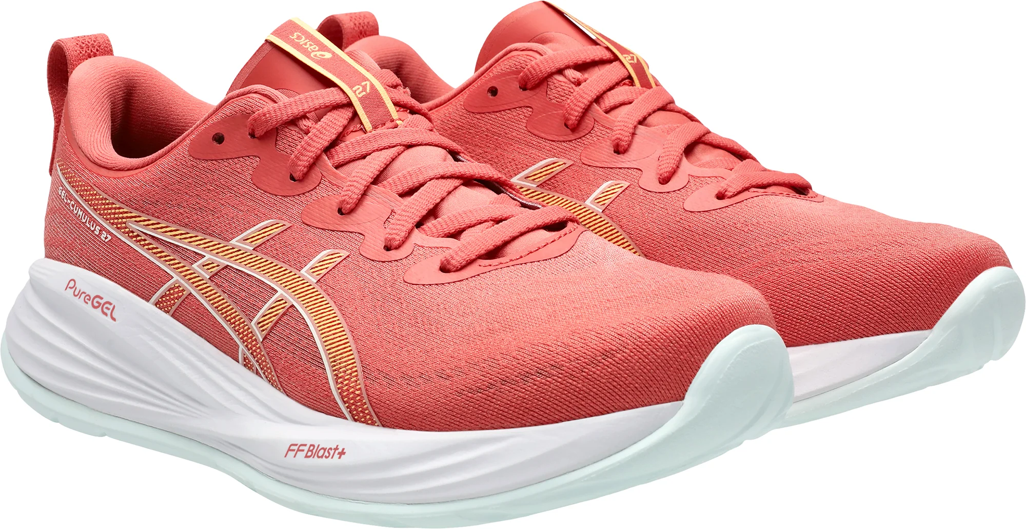 Asics Gel Cumulus 27 Womens Running Shoes - Pink - Image 6