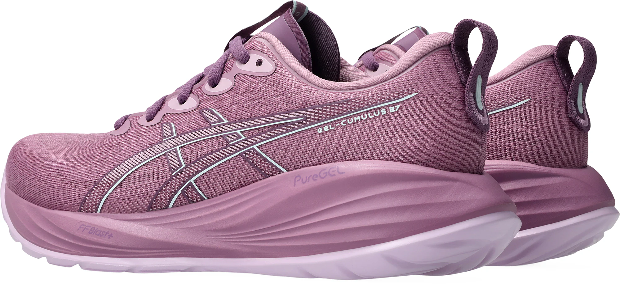 Asics Gel Cumulus 27 Womens Running Shoes - Purple - Image 5