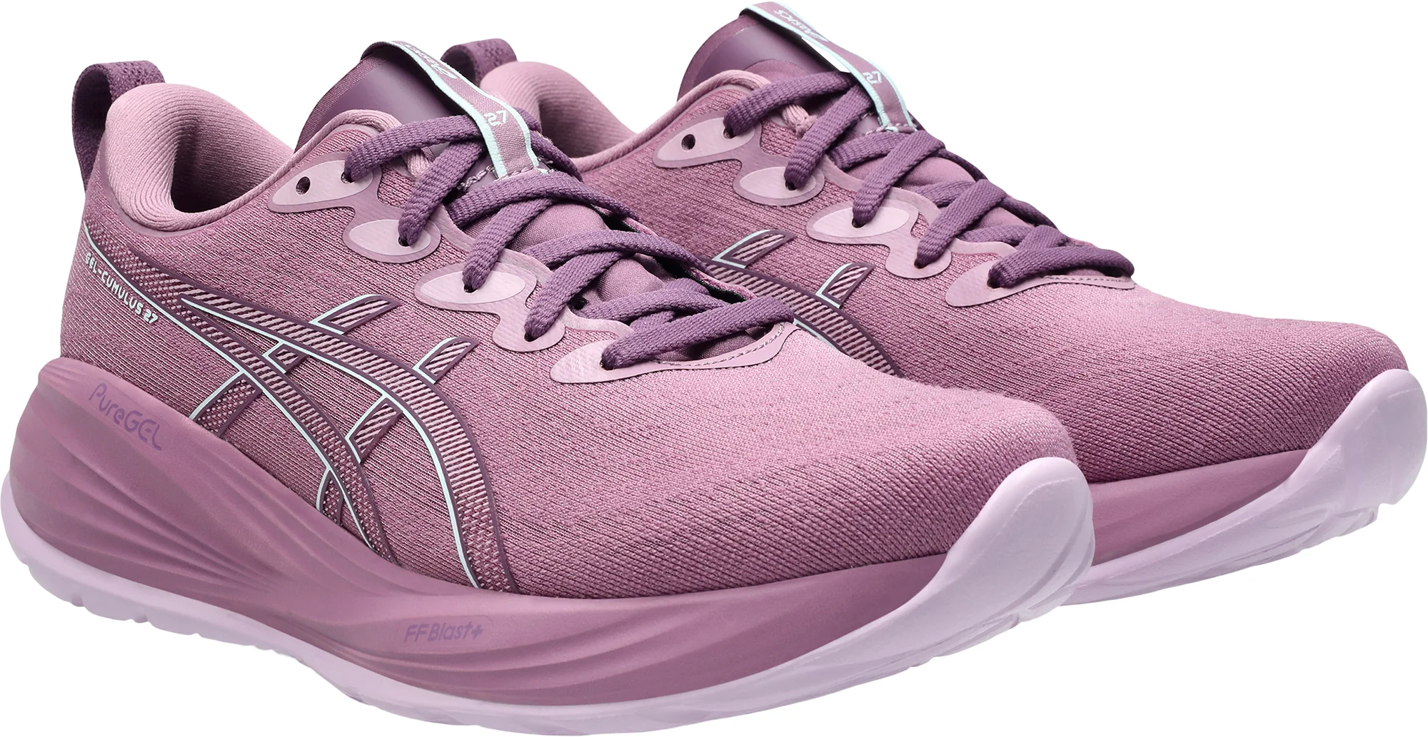 Asics Gel Cumulus 27 Womens Running Shoes - Purple - Image 6
