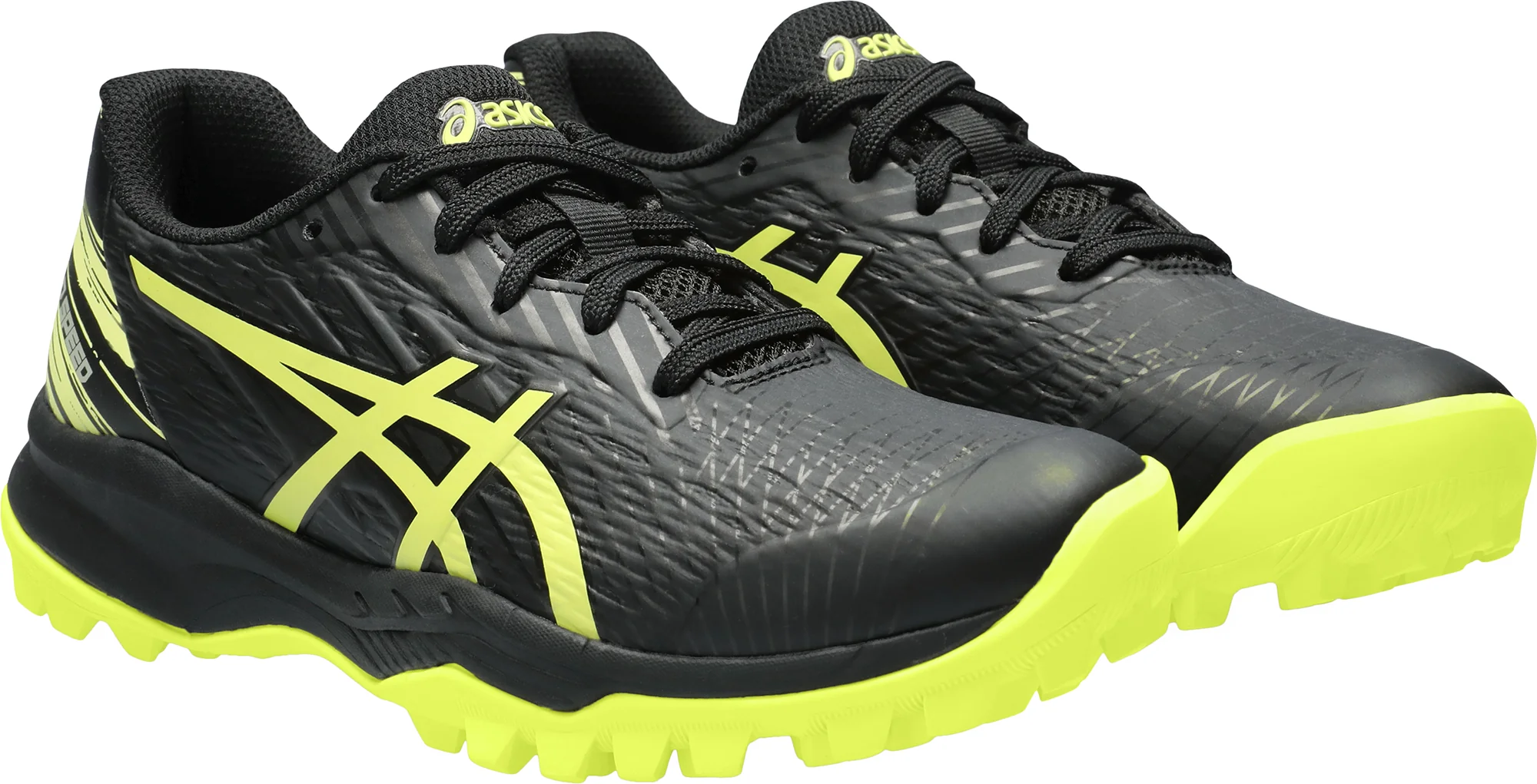 Asics Gel Field Speed GS Junior Hockey Shoes - Black - Image 6