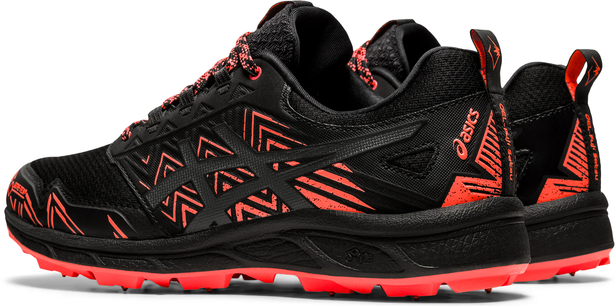 Asics Gel FujiSetsu 3 GORE-TEX Womens Winter Trail Running Shoes - Black - Image 4
