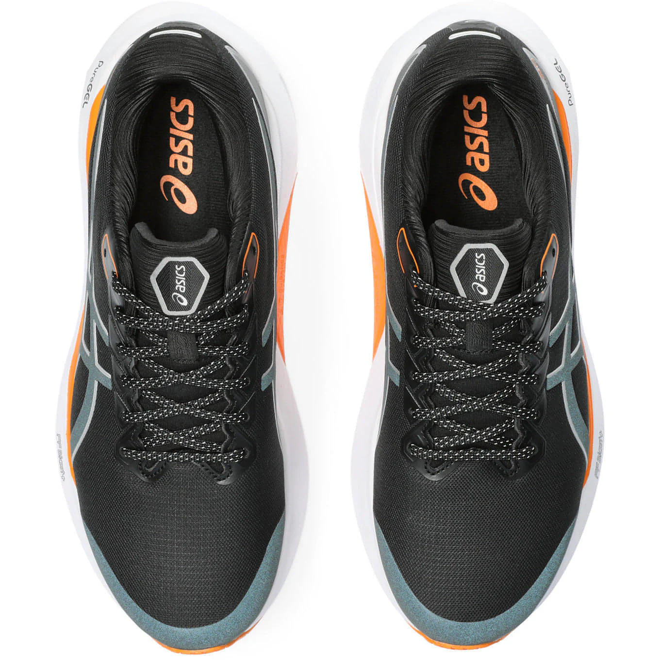 Asics Gel Kayano 30 Lite-Show Mens Running Shoes - Black - Image 4