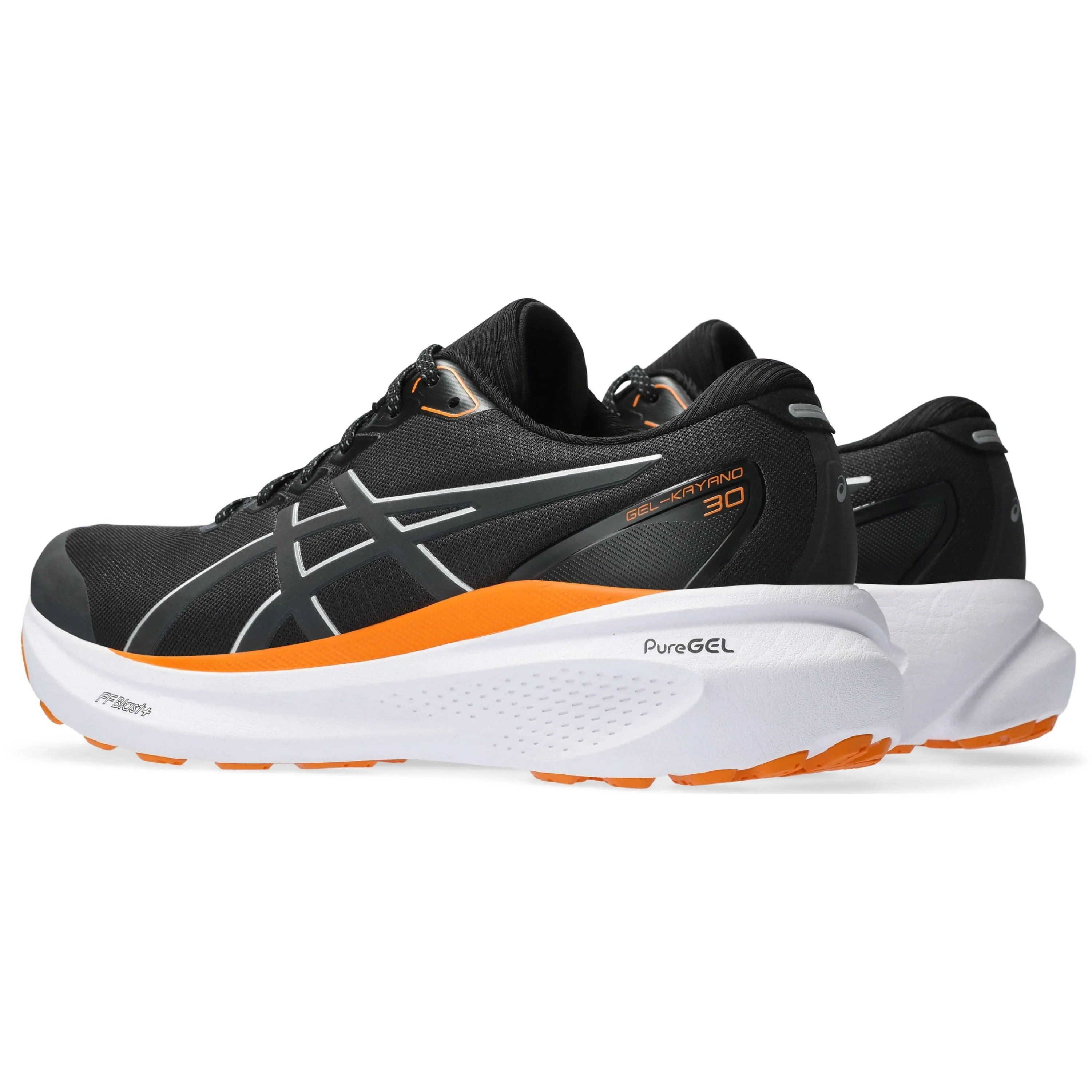 Asics Gel Kayano 30 Lite-Show Mens Running Shoes - Black - Image 5