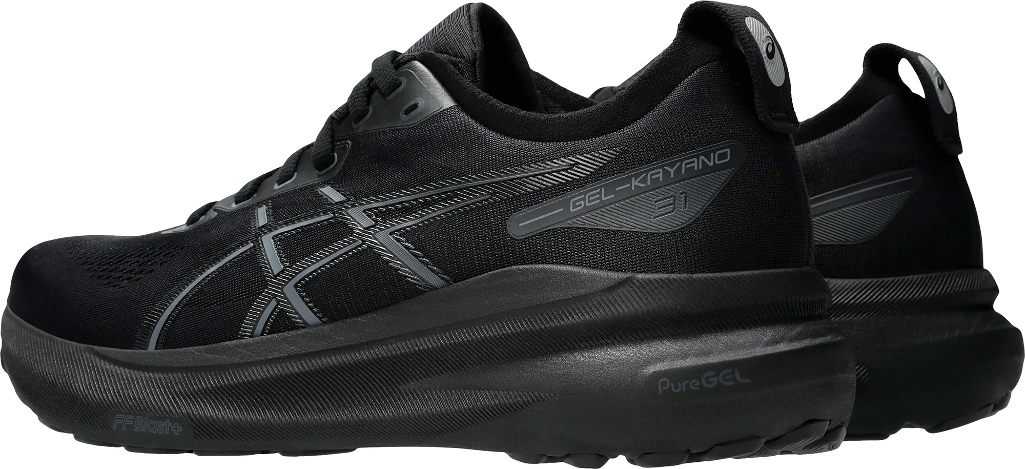 Asics Gel Kayano 31 Mens Running Shoes - Black - Image 5