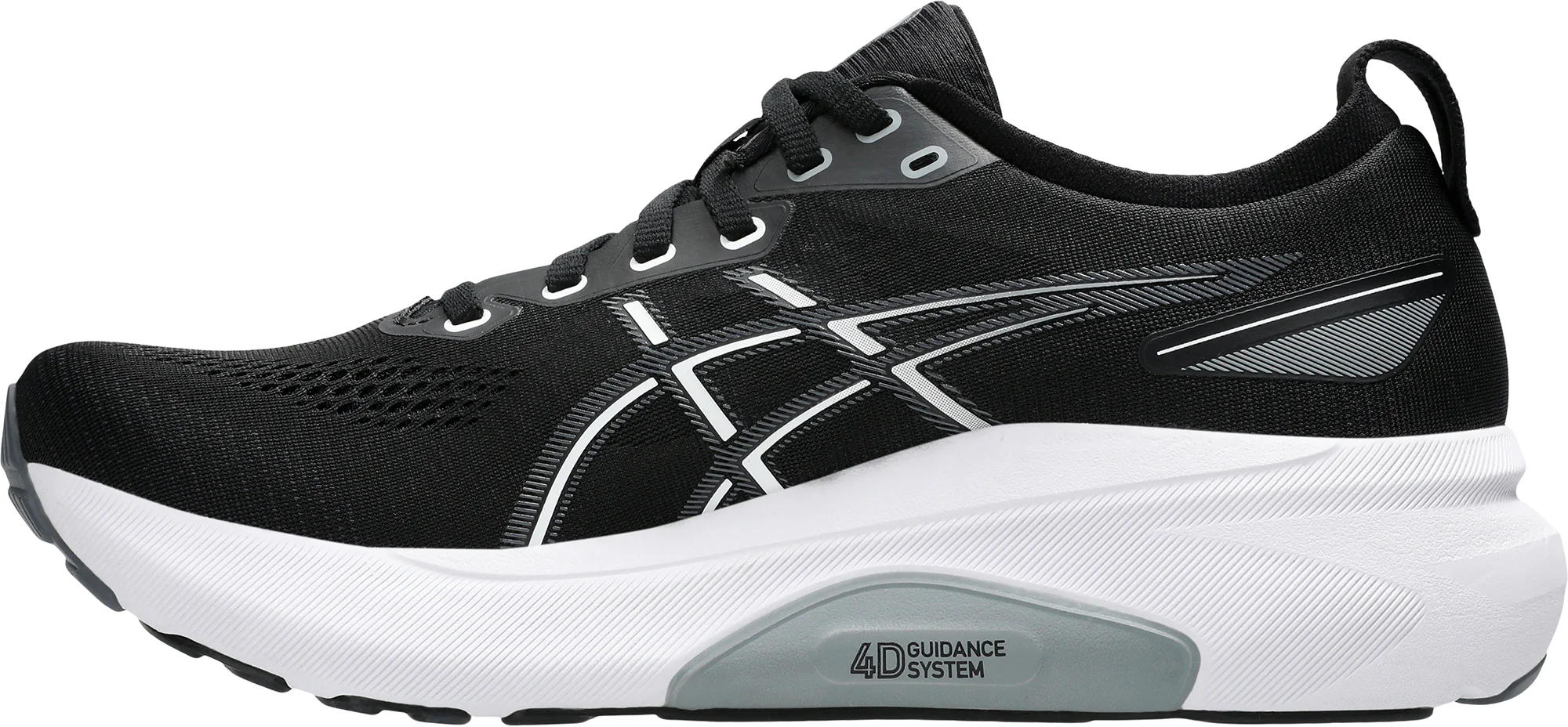 Asics Gel Kayano 31 WIDE FIT (2E) Mens Running Shoes - Black - Image 3