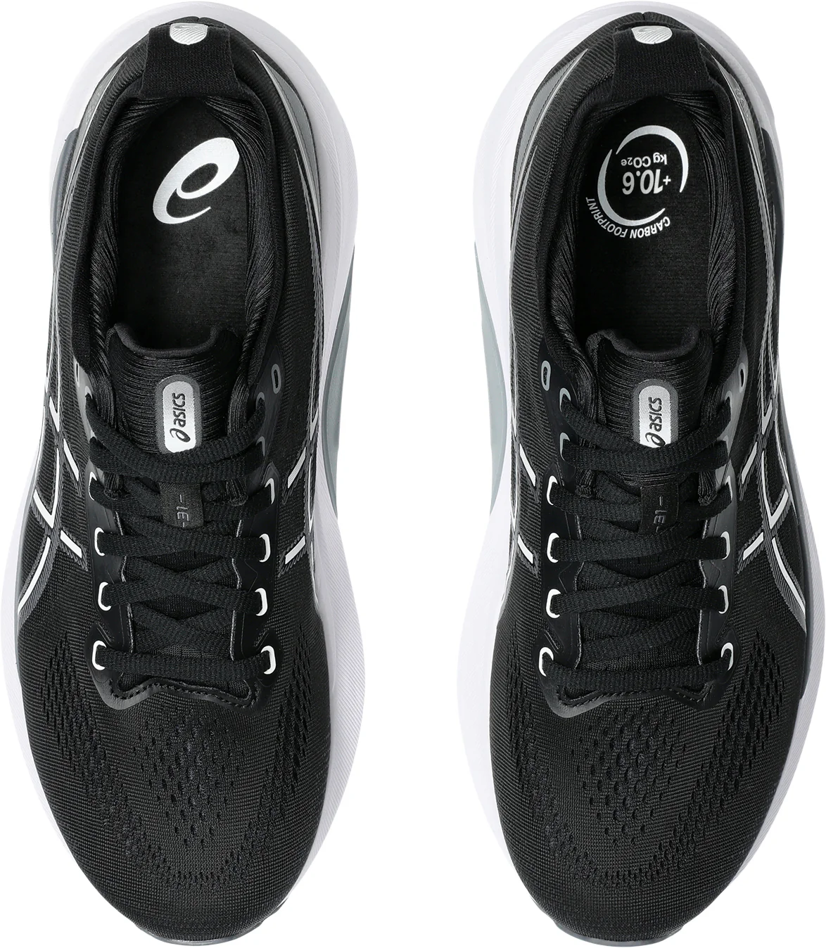 Asics Gel Kayano 31 WIDE FIT (2E) Mens Running Shoes - Black - Image 4