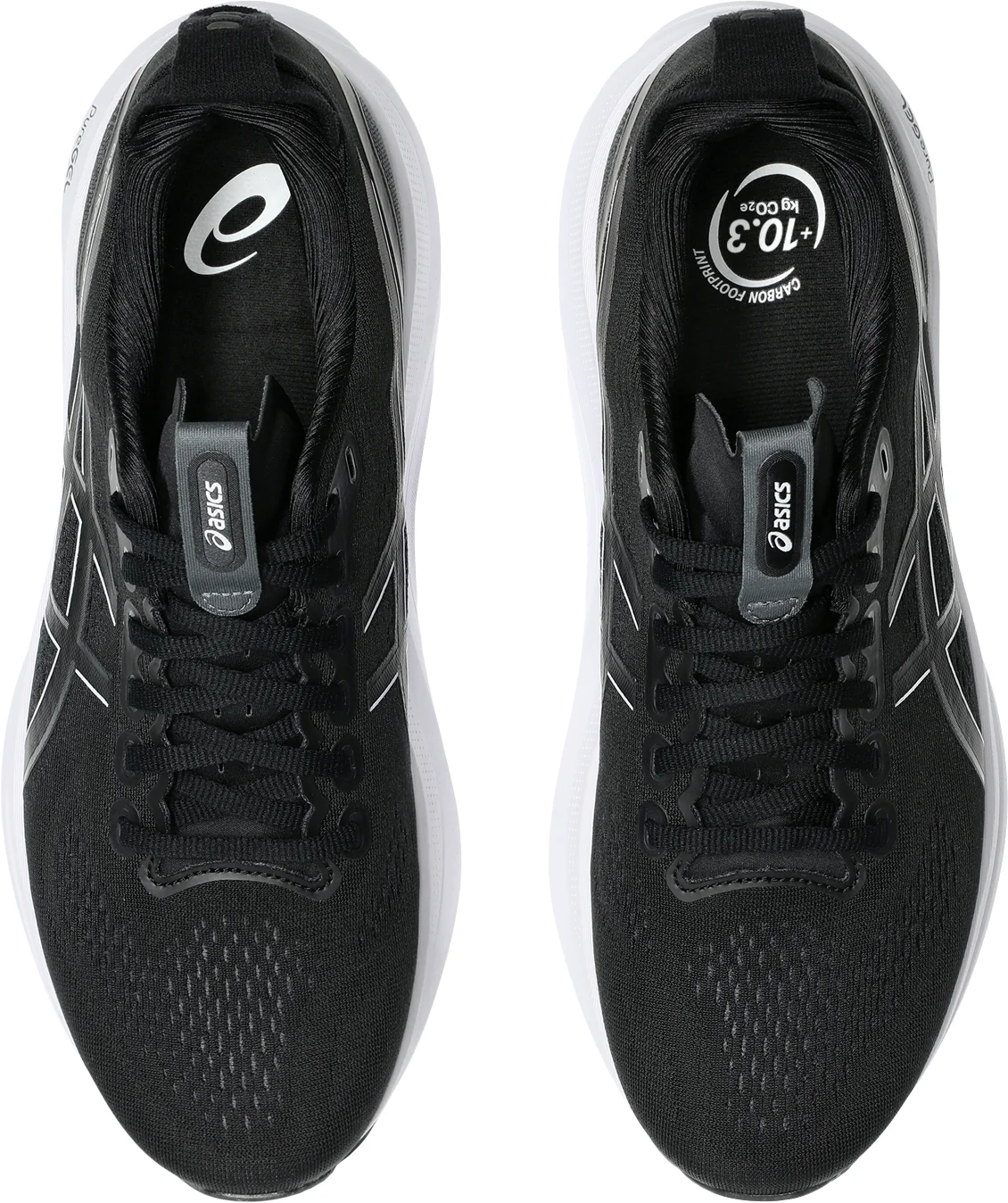 Asics Gel Kayano 32 EXTRA WIDE (4E) Mens Running Shoes - Black - Image 4