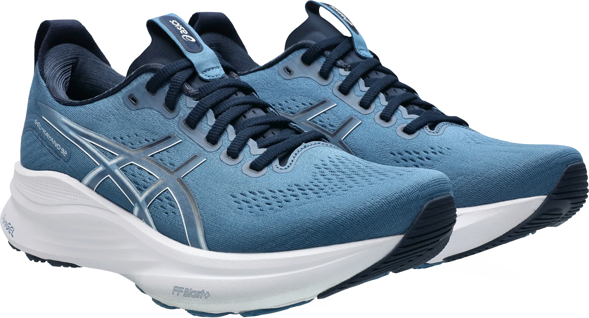 Asics Gel Kayano 32 Mens Running Shoes - Blue - Image 6