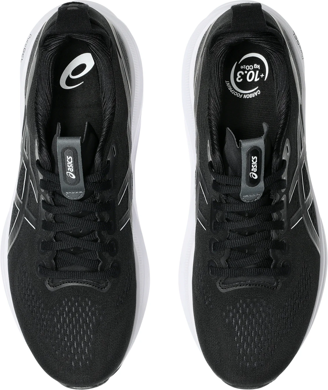 Asics Gel Kayano 32 WIDE FIT (2E) Mens Running Shoes - Black - Image 4