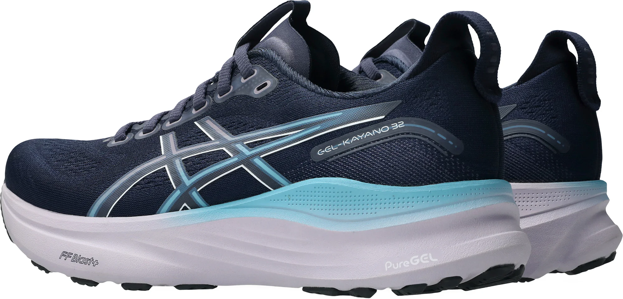 Asics Gel Kayano 32 Womens Running Shoes - Blue - Image 5
