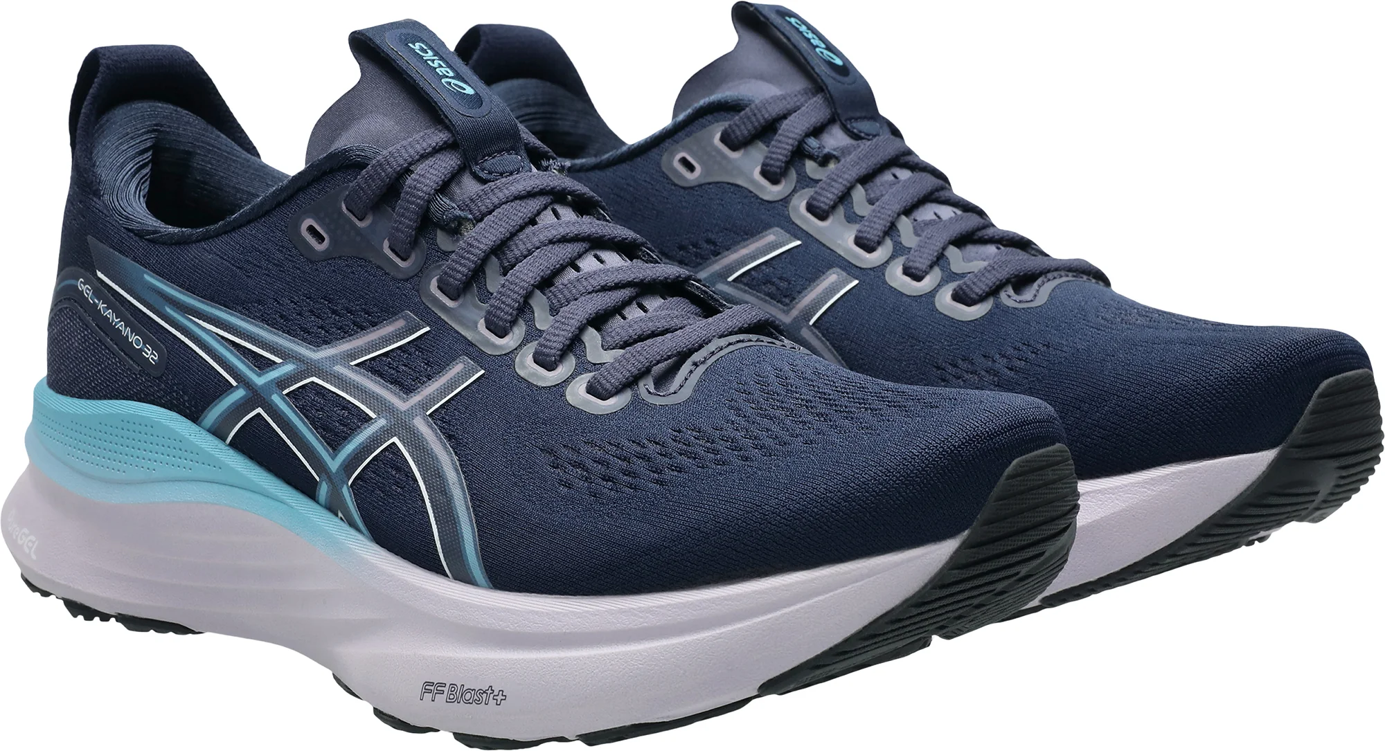 Asics Gel Kayano 32 Womens Running Shoes - Blue - Image 6