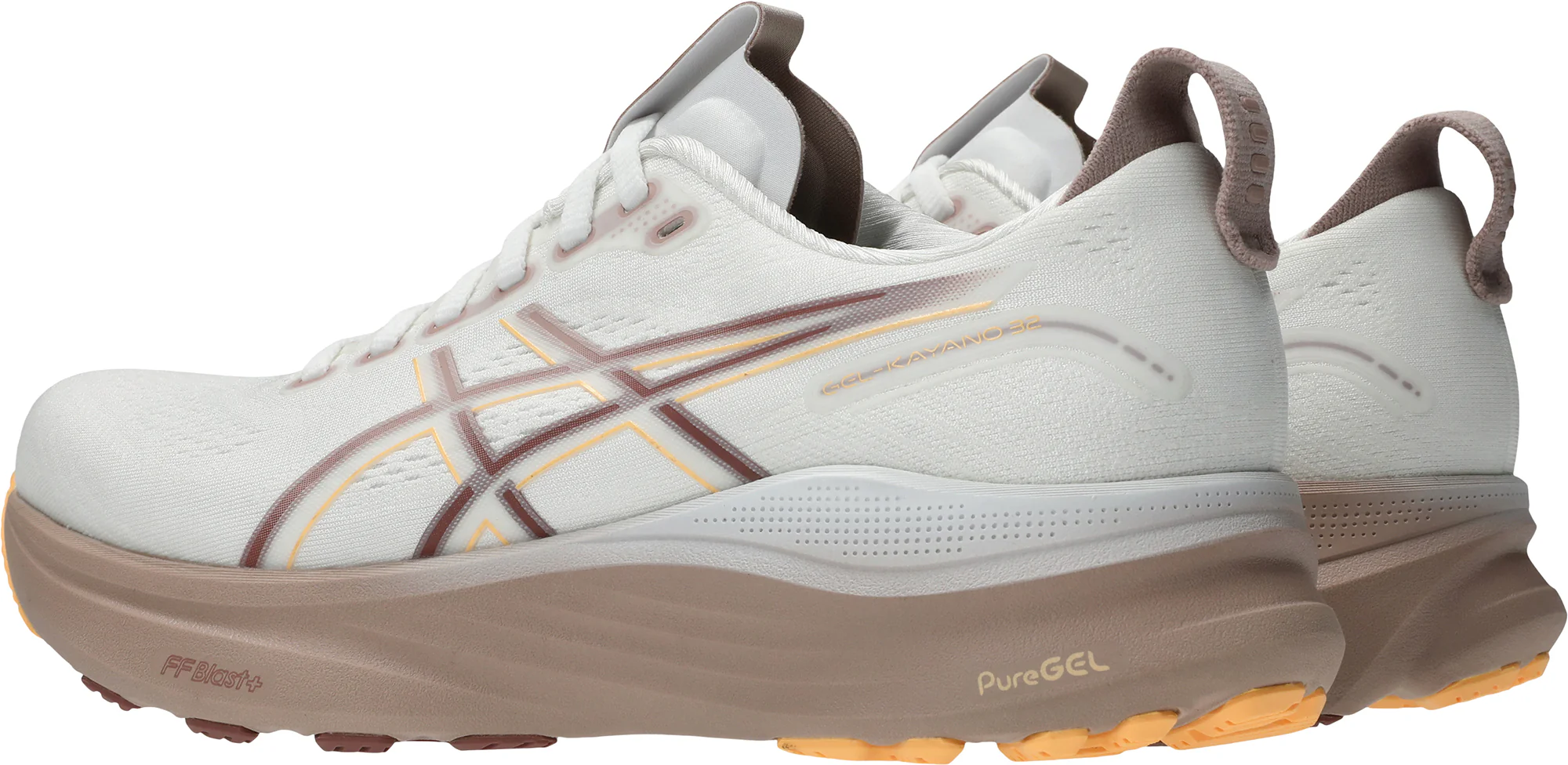 Asics Gel Kayano 32 Womens Running Shoes - White - Image 5