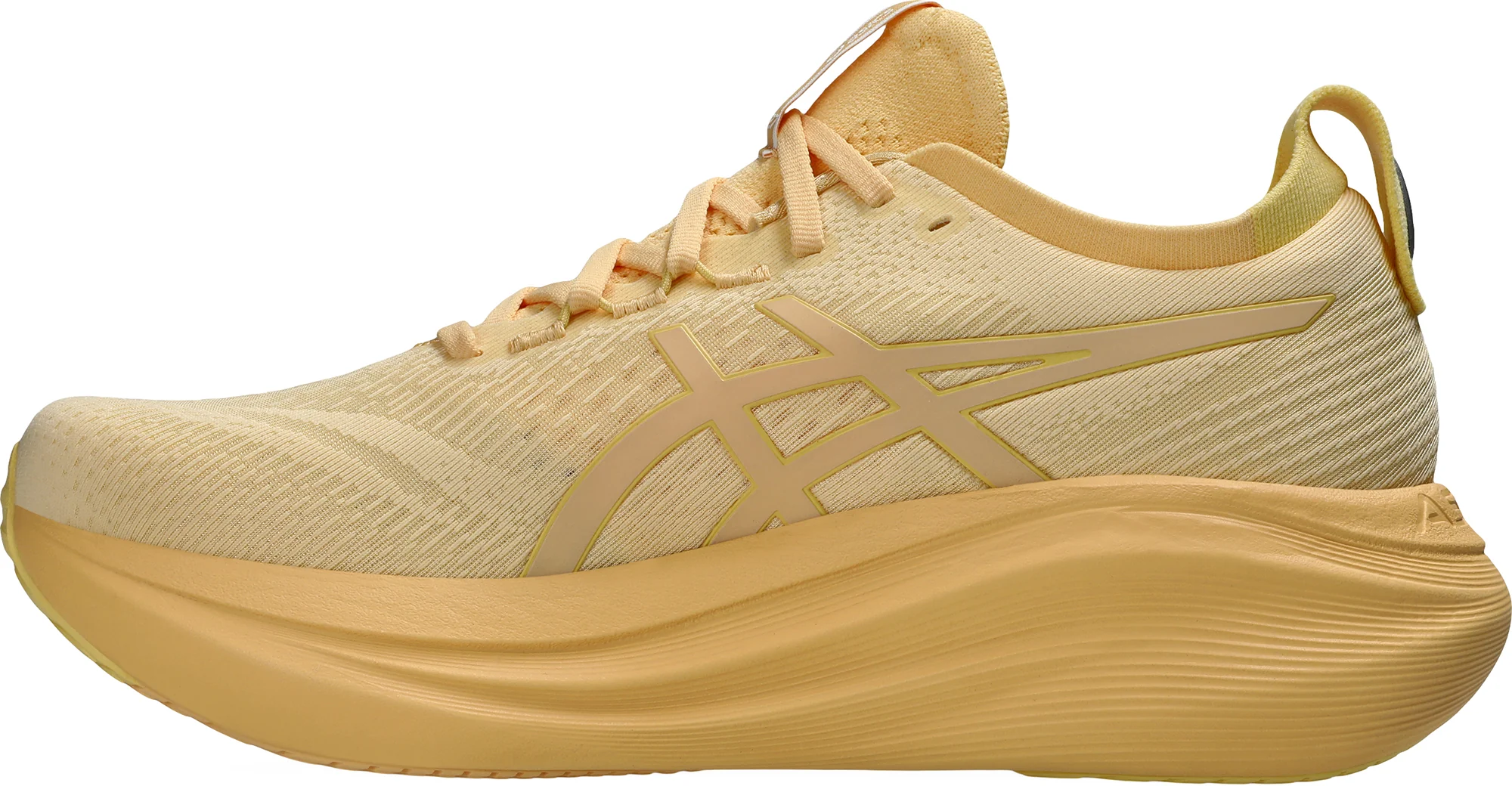 Asics Gel Nimbus 27 Lite-Show Mens Running Shoes - Orange - Image 3