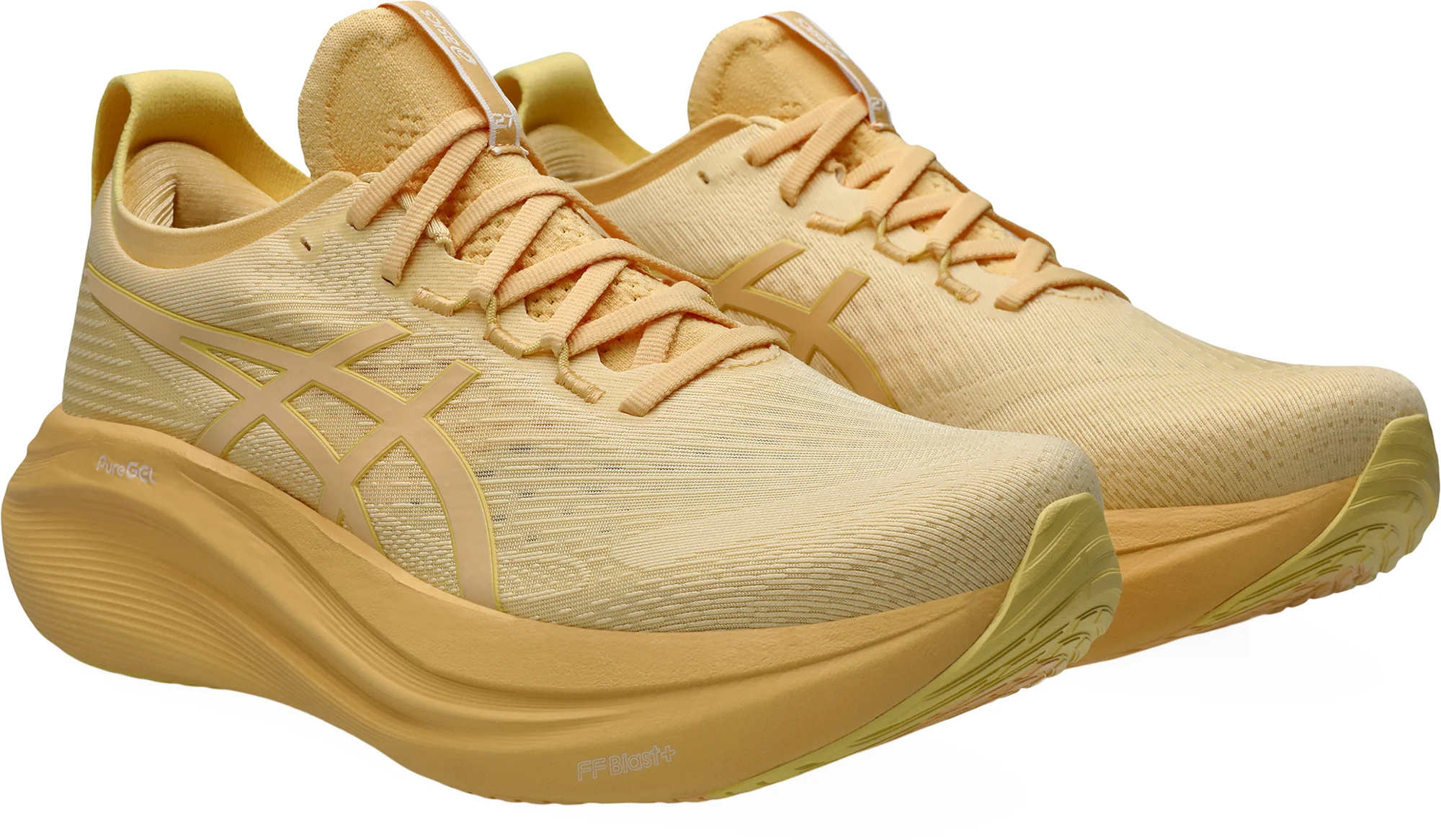 Asics Gel Nimbus 27 Lite-Show Mens Running Shoes - Orange - Image 6