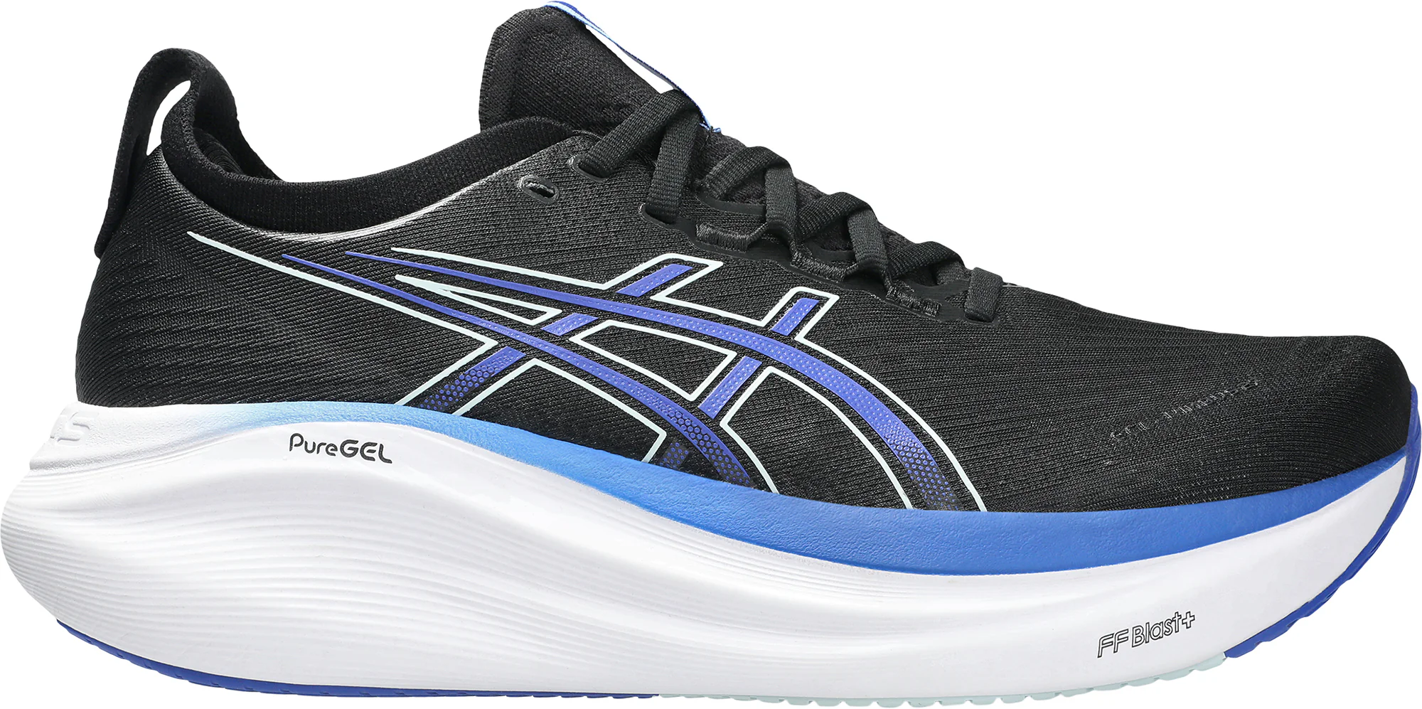 Asics Gel Nimbus 27 Mens Running Shoes - Black