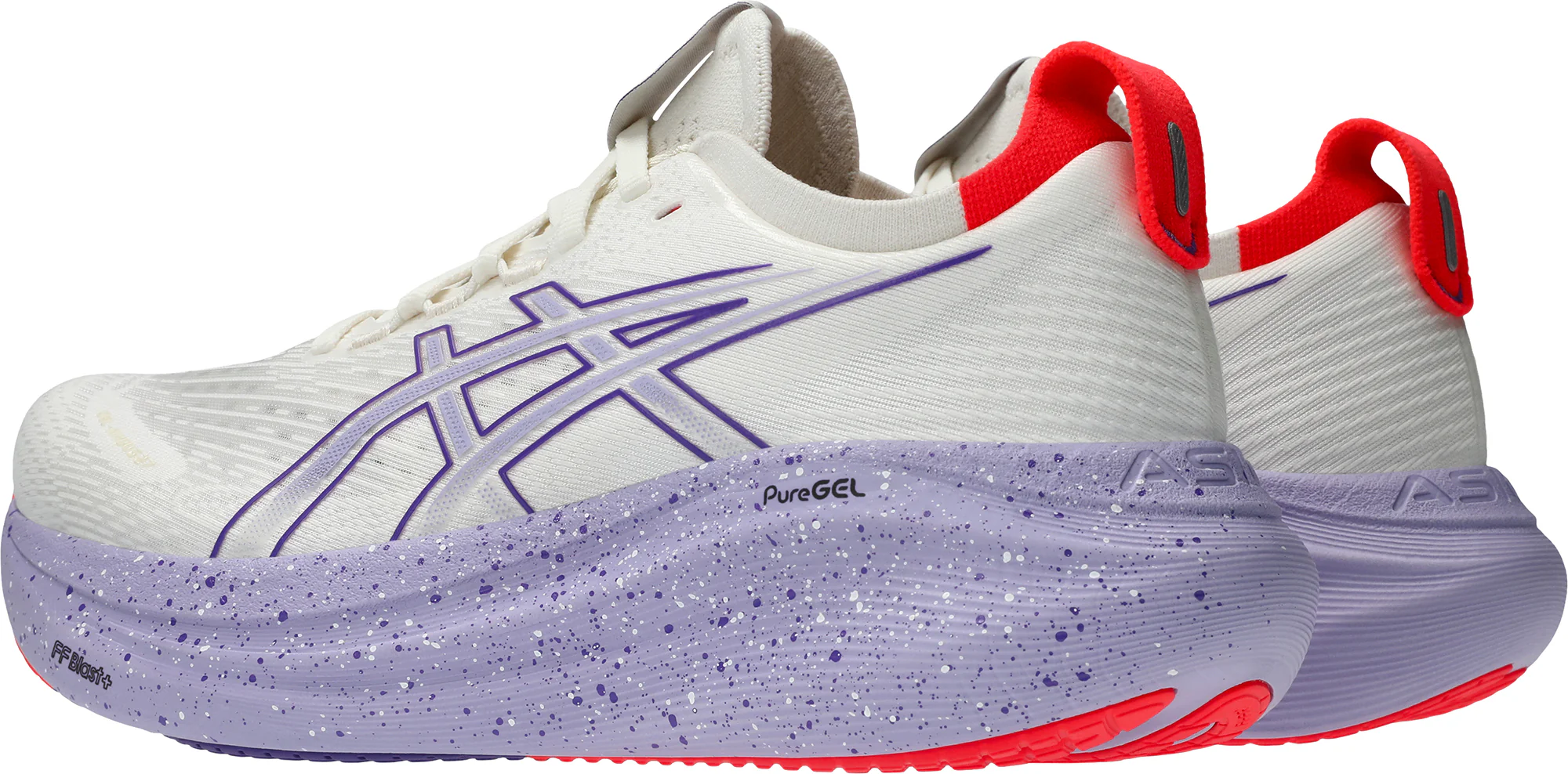 Asics Gel Nimbus 27 Tokyo Womens Running Shoes - Cream - Image 5