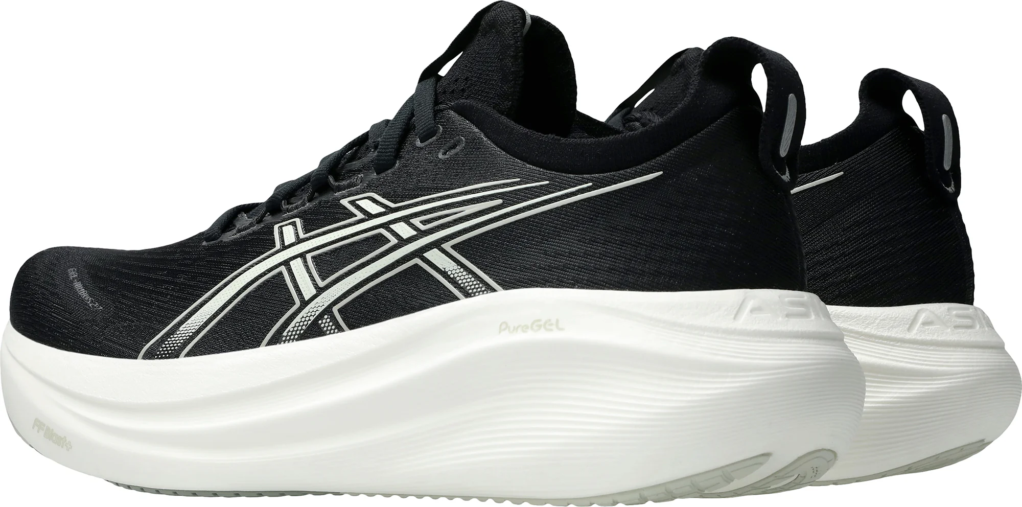 Asics Gel Nimbus 27 Womens Running Shoes - Black - Image 5