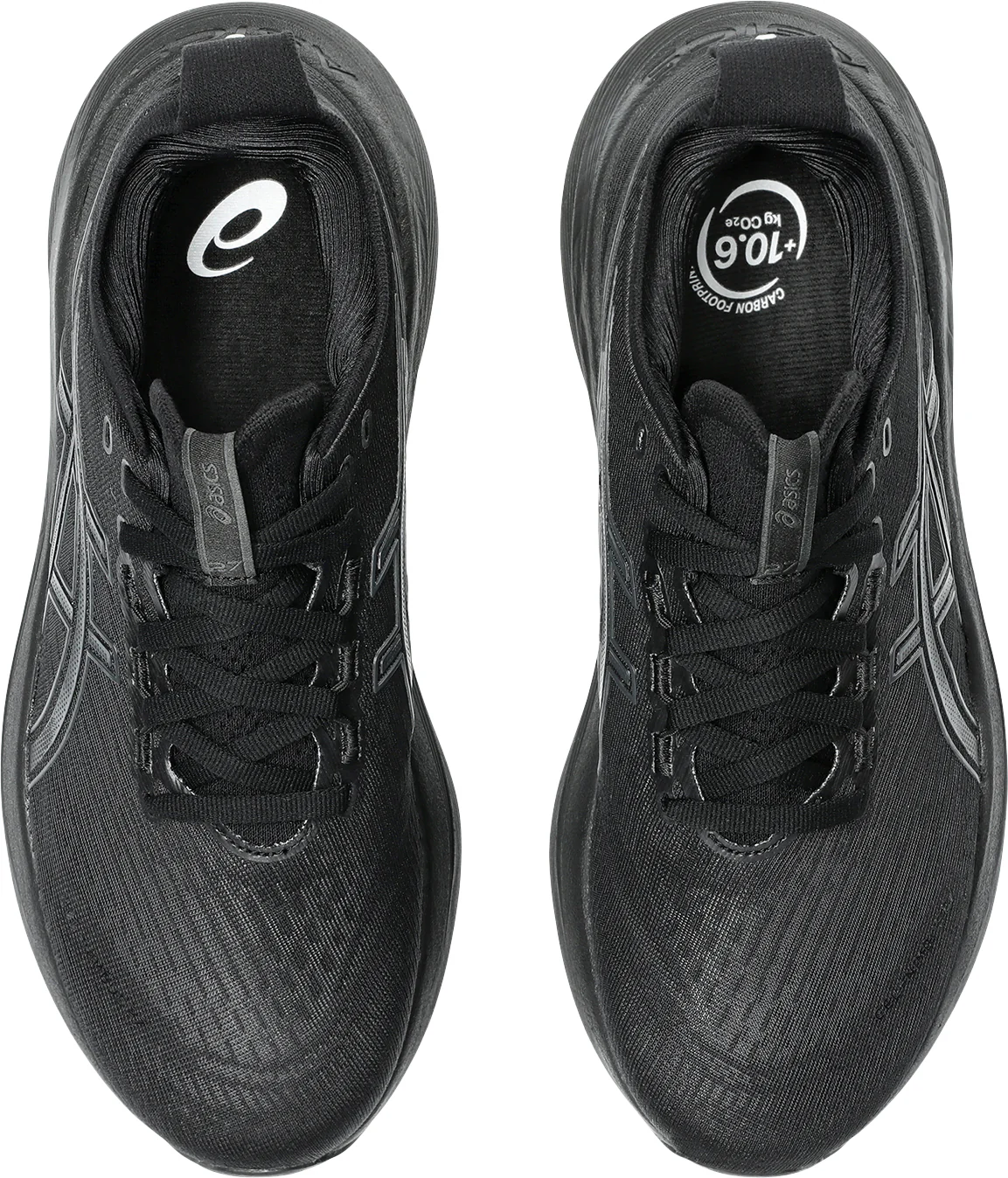 Asics Gel Nimbus 27 Womens Running Shoes - Black - Image 4