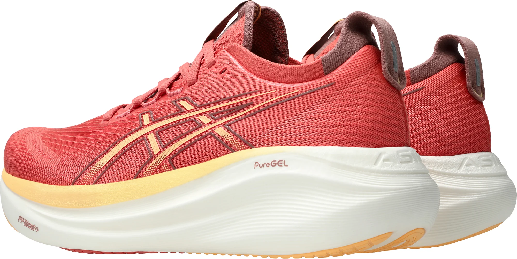 Asics Gel Nimbus 27 Womens Running Shoes - Pink - Image 5