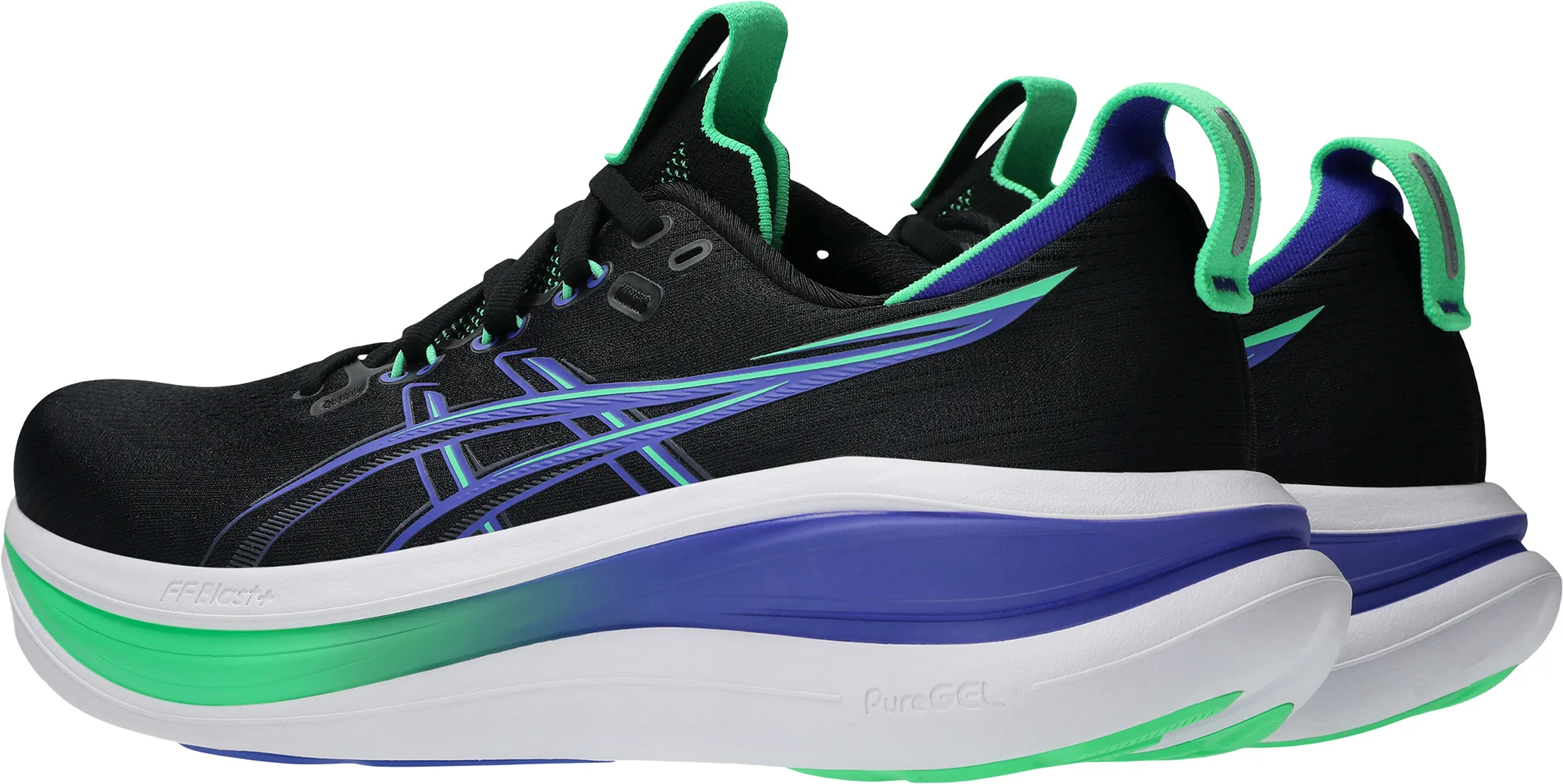 Asics Gel Nimbus 28 Mens Running Shoes - Black - Image 5