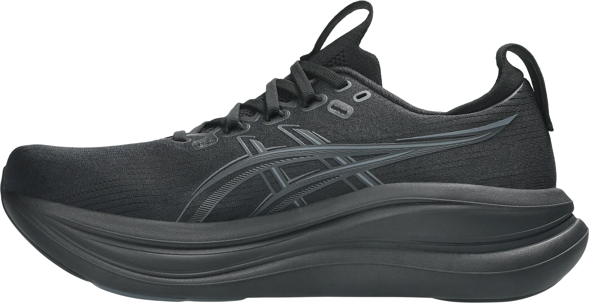 Asics Gel Nimbus 28 Mens Running Shoes - Black - Image 3
