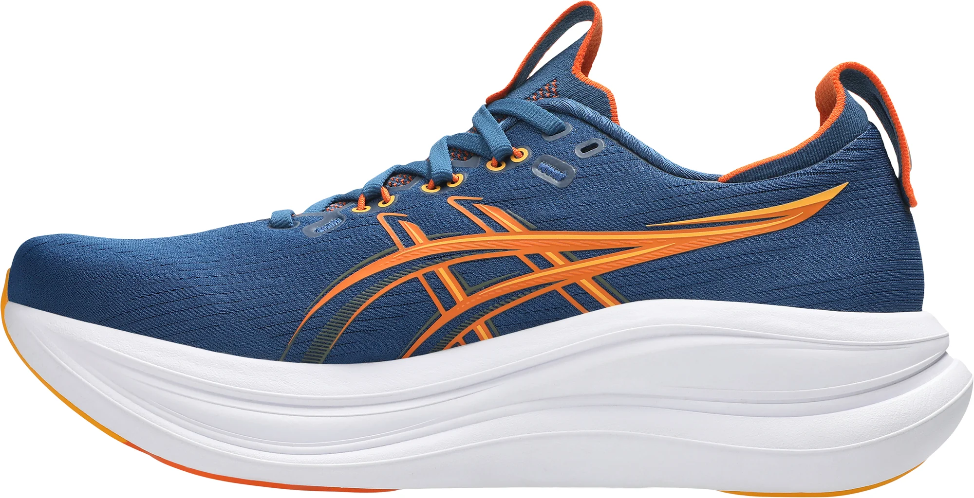 Asics Gel Nimbus 28 Mens Running Shoes - Blue - Image 3