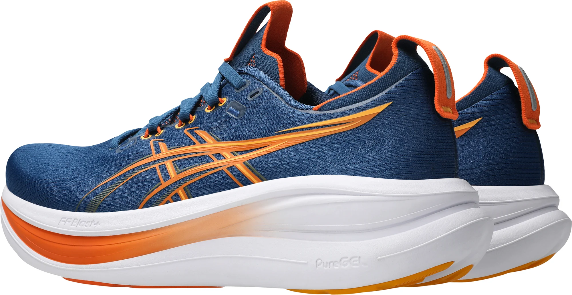 Asics Gel Nimbus 28 Mens Running Shoes - Blue - Image 5