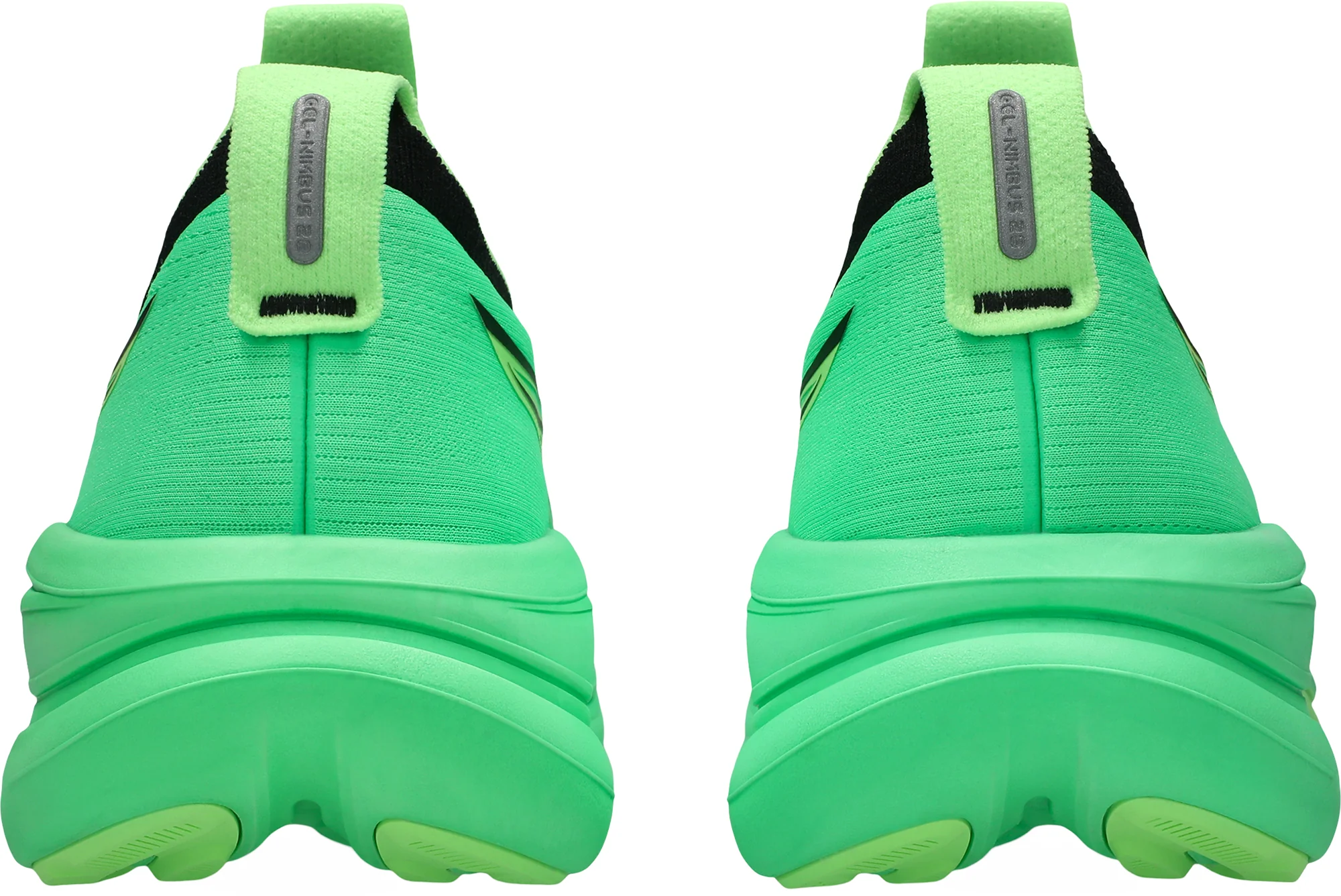 Asics Gel Nimbus 28 Mens Running Shoes - Green - Image 7