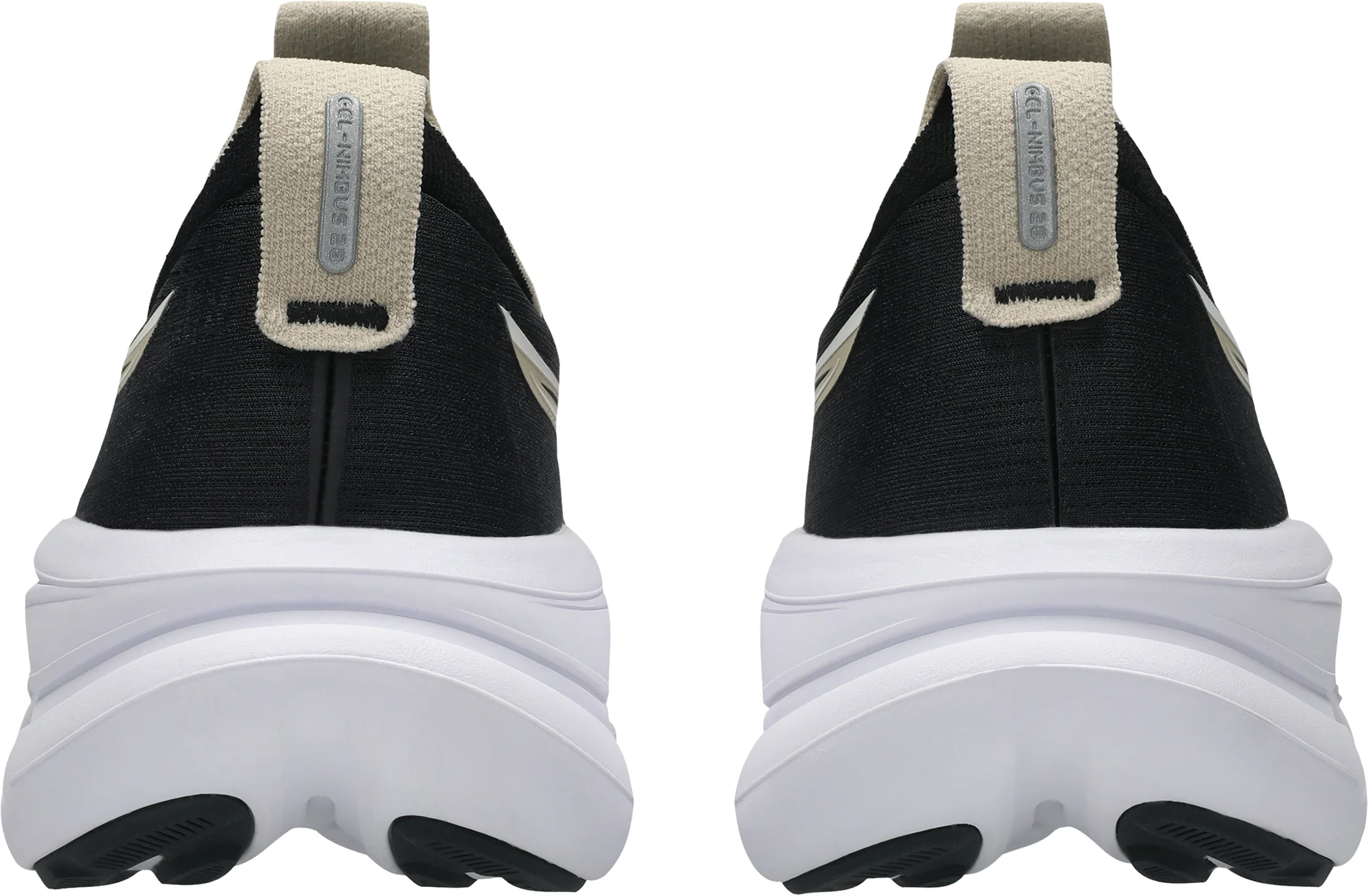 Asics Gel Nimbus 28 WIDE FIT Mens Running Shoes - Black - Image 7