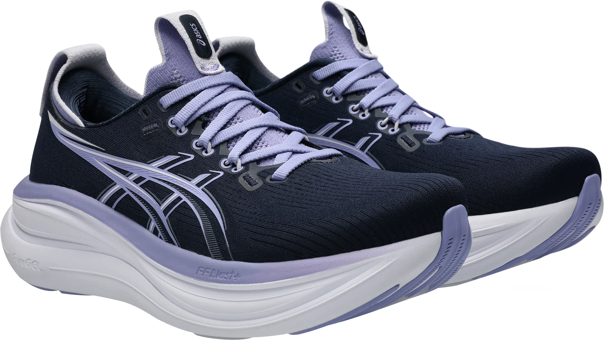 Asics Gel Nimbus 28 Womens Running Shoes - Blue - Image 6