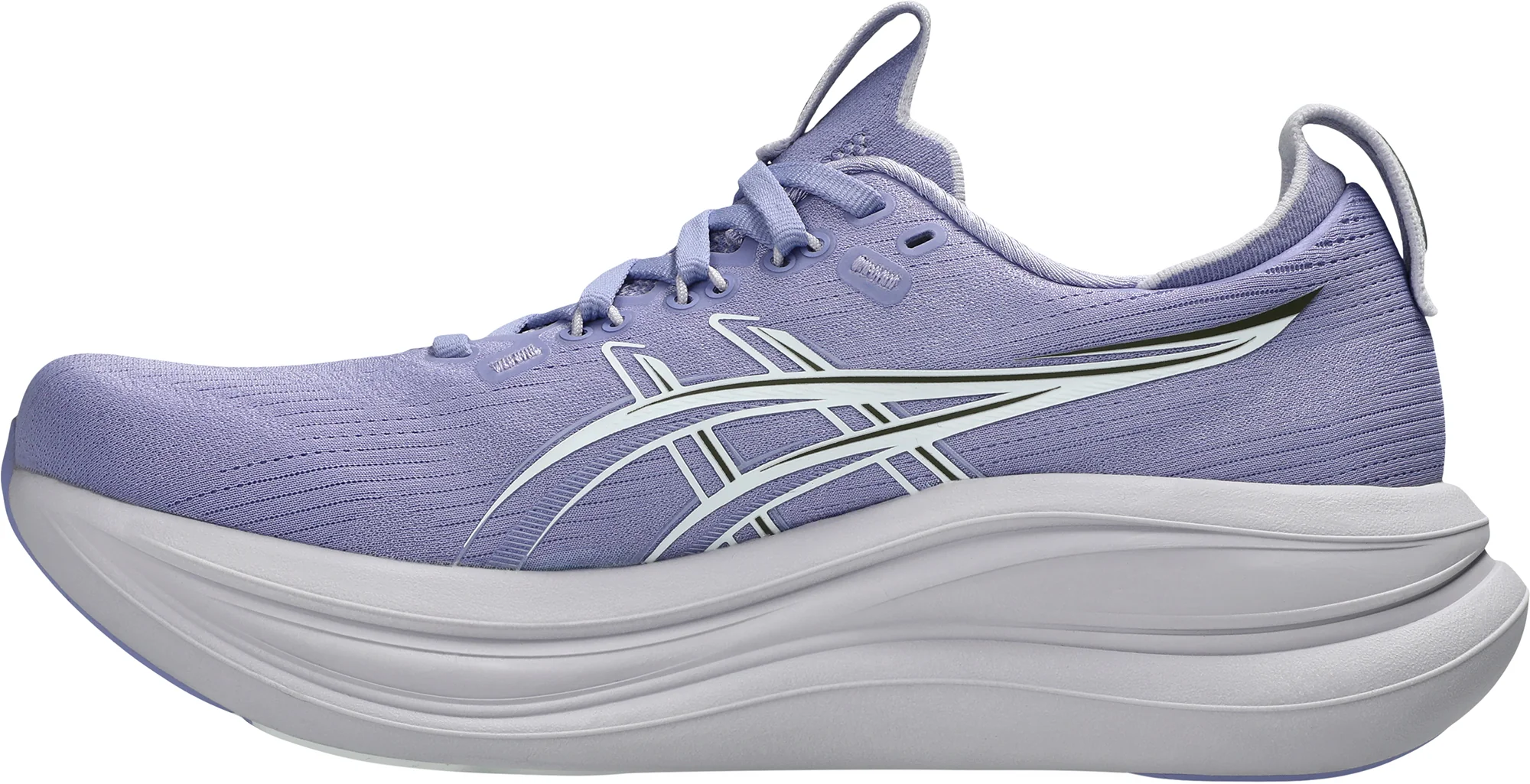Asics Gel Nimbus 28 Womens Running Shoes - Blue - Image 3