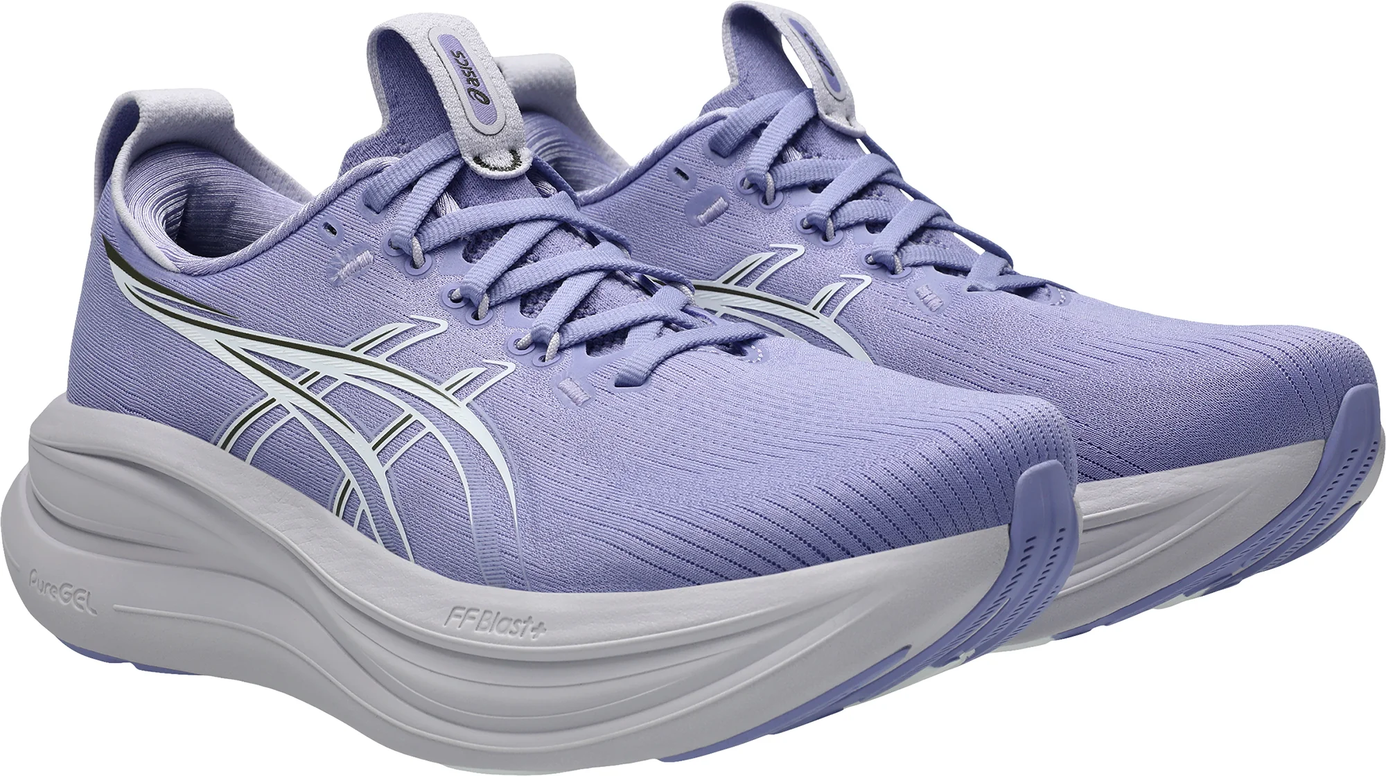 Asics Gel Nimbus 28 Womens Running Shoes - Blue - Image 6