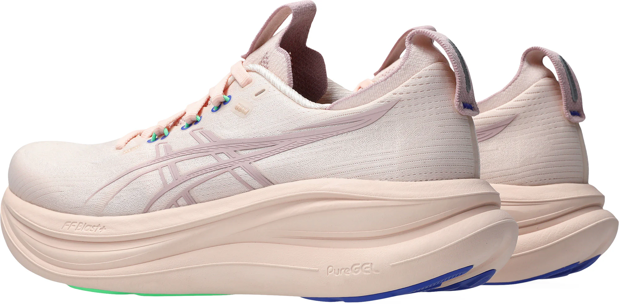 Asics Gel Nimbus 28 Womens Running Shoes - Pink - Image 5
