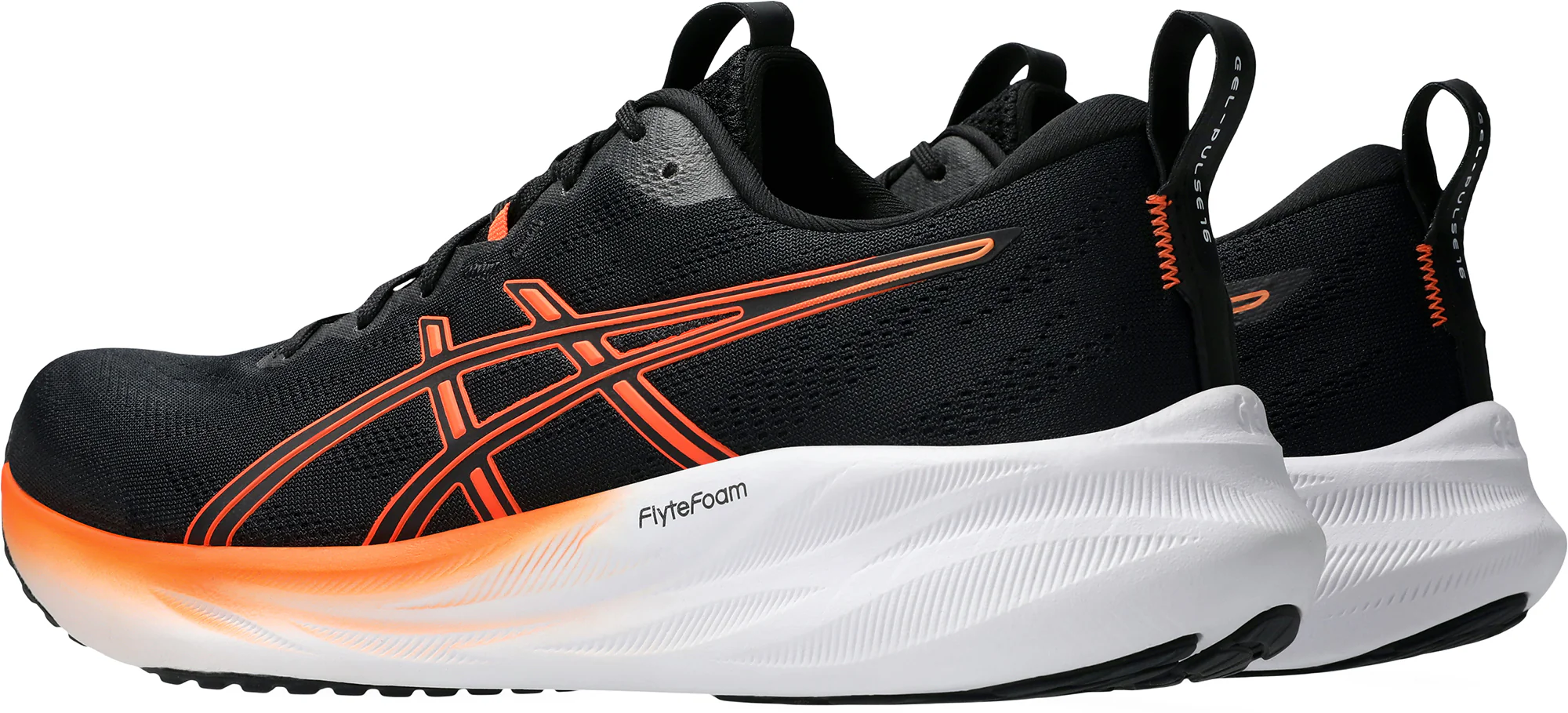 Asics Gel Pulse 16 Mens Running Shoes - Black - Image 5