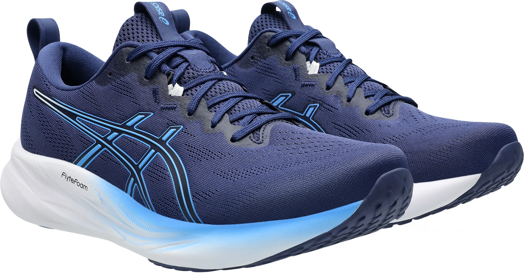 Asics Gel Pulse 16 Mens Running Shoes - Blue - Image 6