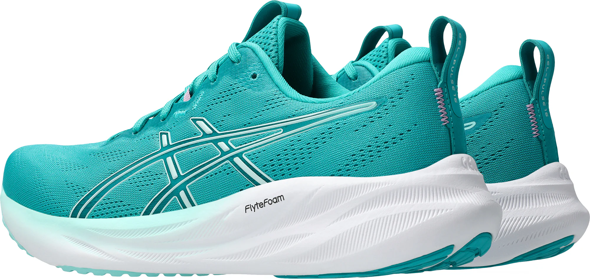 Asics Gel Pulse 16 Womens Running Shoes - Green - Image 5