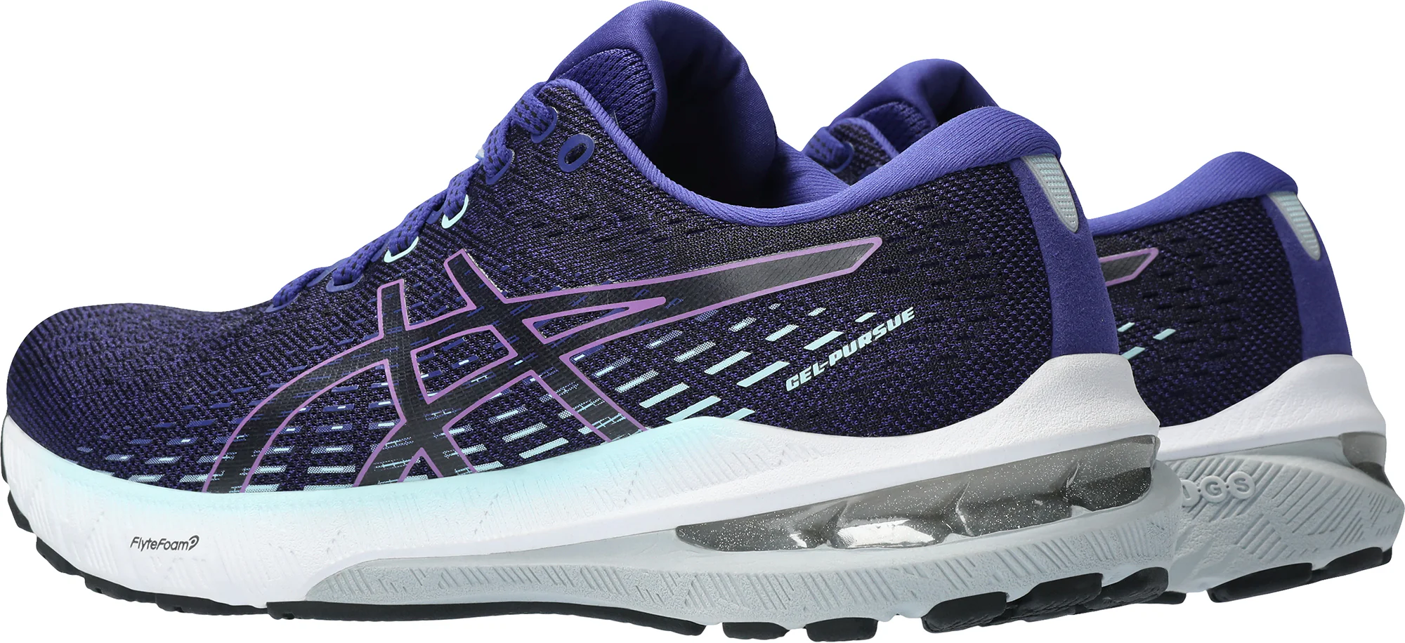 Asics Gel Pursue 8 Womens Running Shoes - Blue - Image 5