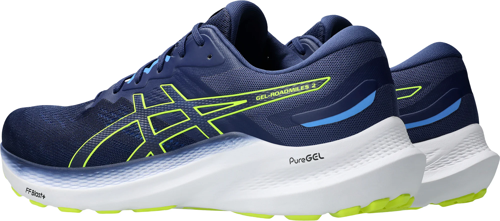 Asics Gel Roadmiles 2 Mens Running Shoes - Blue - Image 5